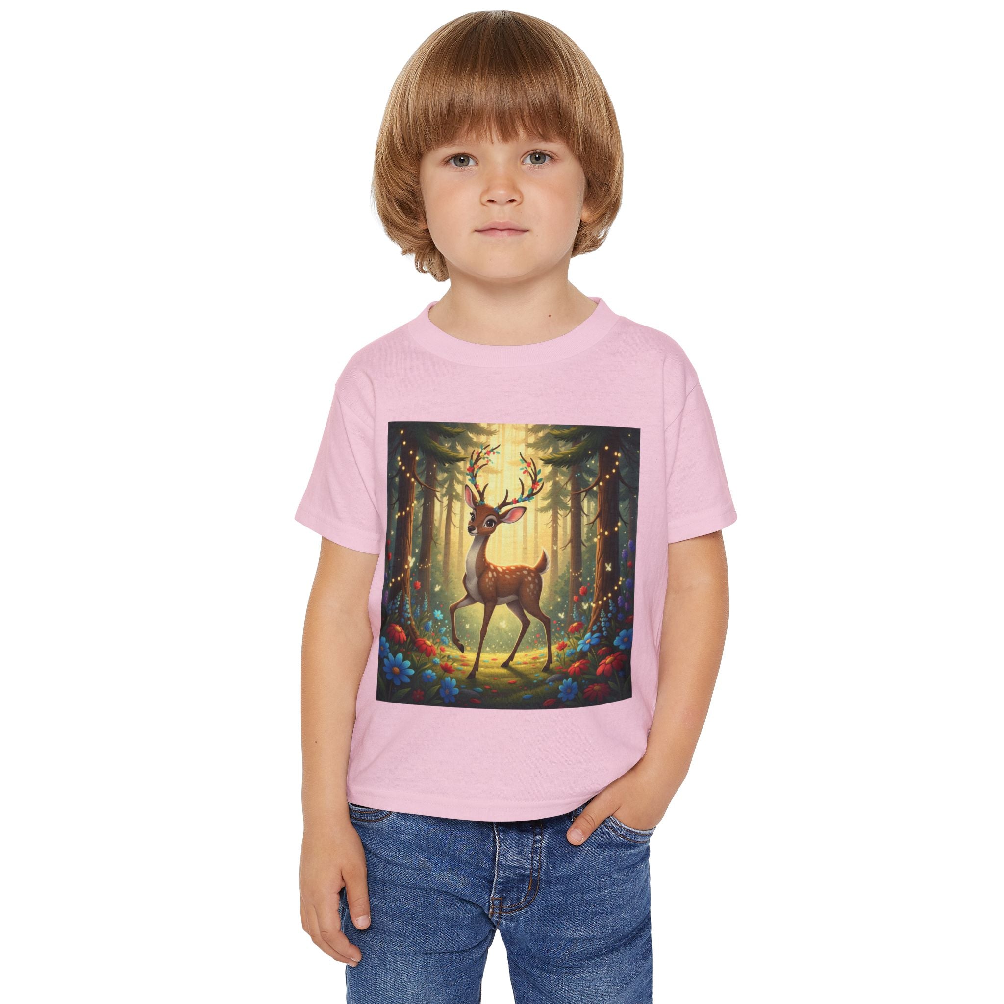 Hulabuloo — Deer — Forest Party Toddler T-Shirt