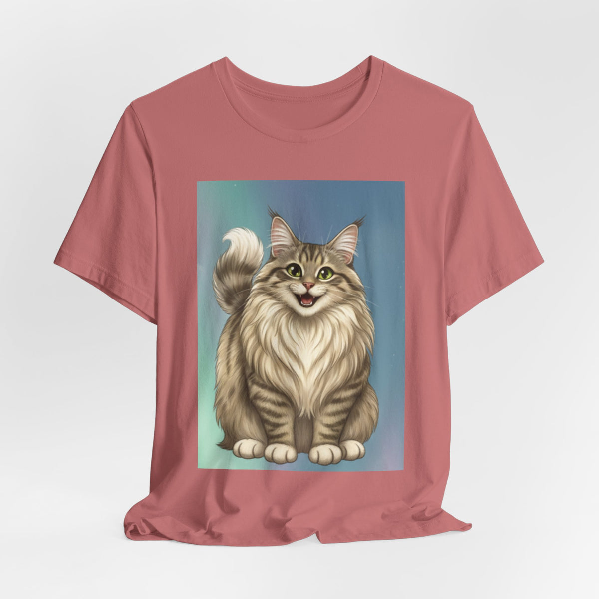 Cat — Norwegian Forest Cat — T-Shirt