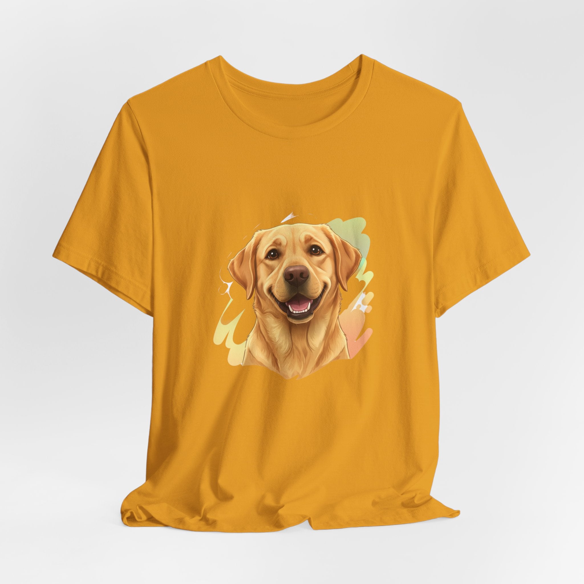 Labrador Retriever Portrait T-Shirt — Cute Dog Face Tee for Pet Lovers