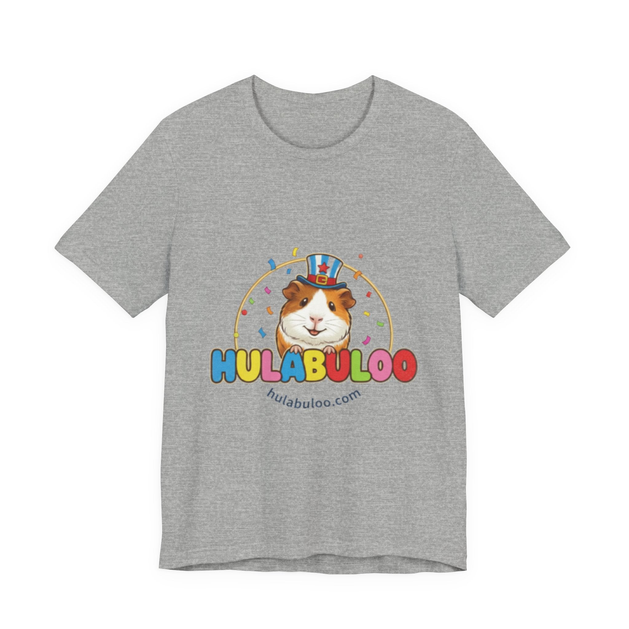 Guinea Pig Logo Tee — Hulabuloo Cute Pet Graphic T-Shirt