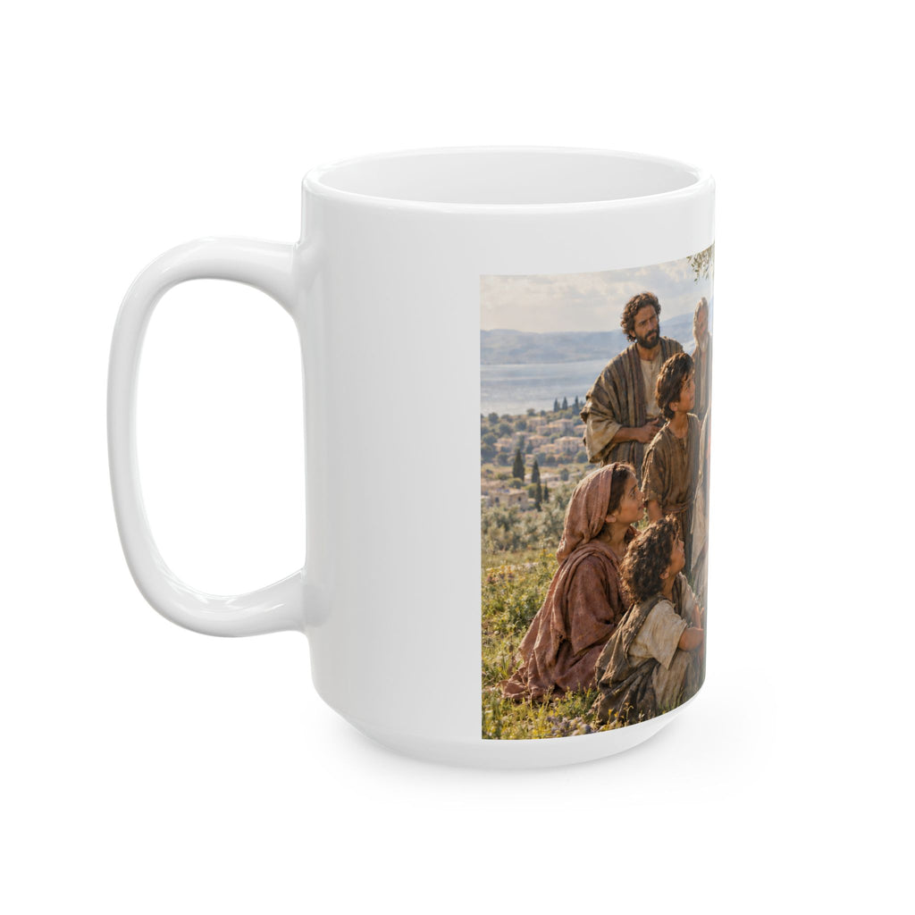 Hulabuloo — Jesus with Children — Bible Ceramic Mug