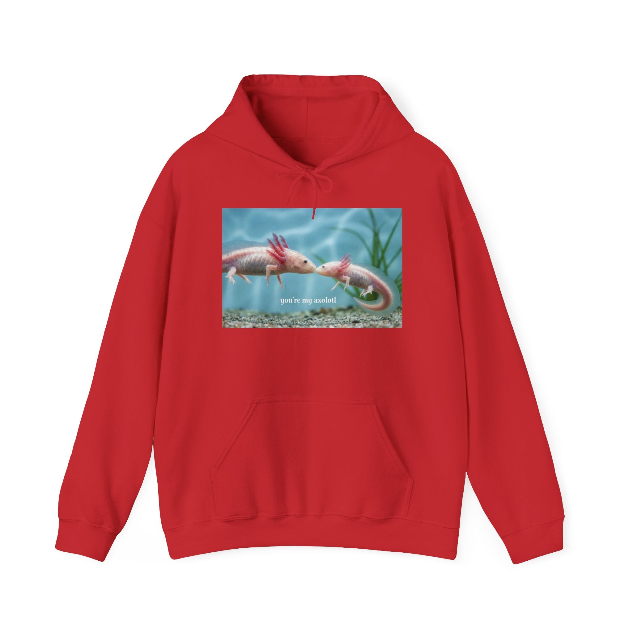 Axolotl My Hoodie — "You're My Axolotl" Comfort Graphic Hoodie