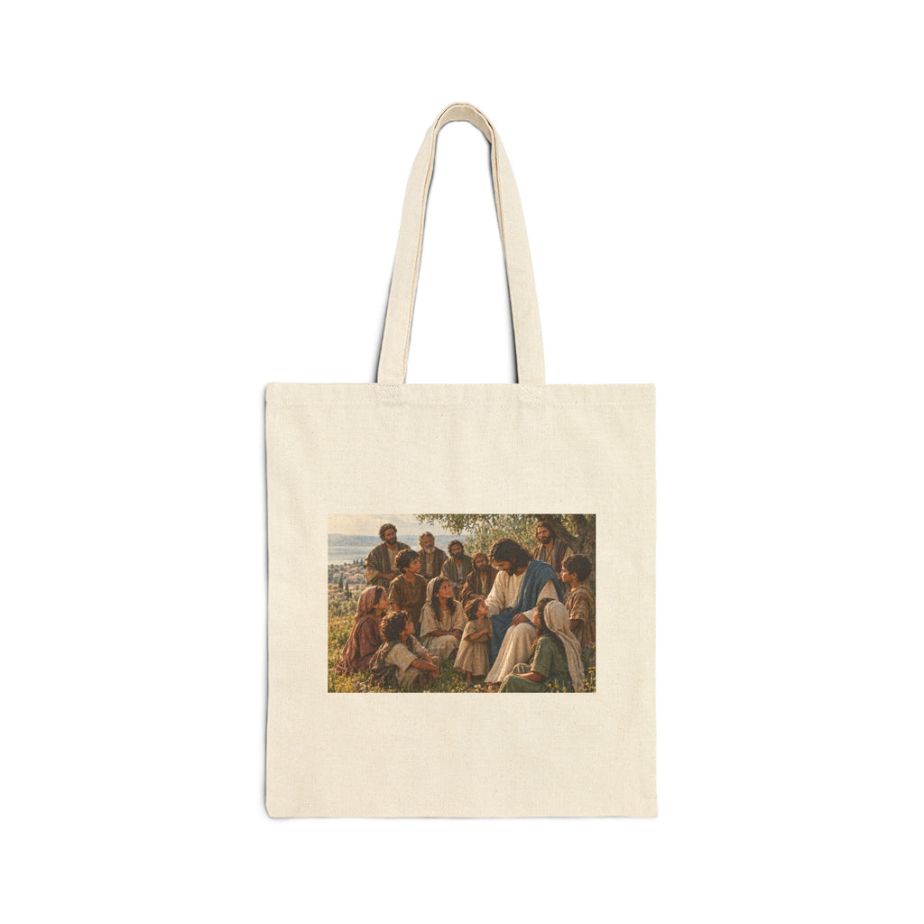 Hulabuloo — Jesus with Children & Baby Moses — Bible Tote Bag