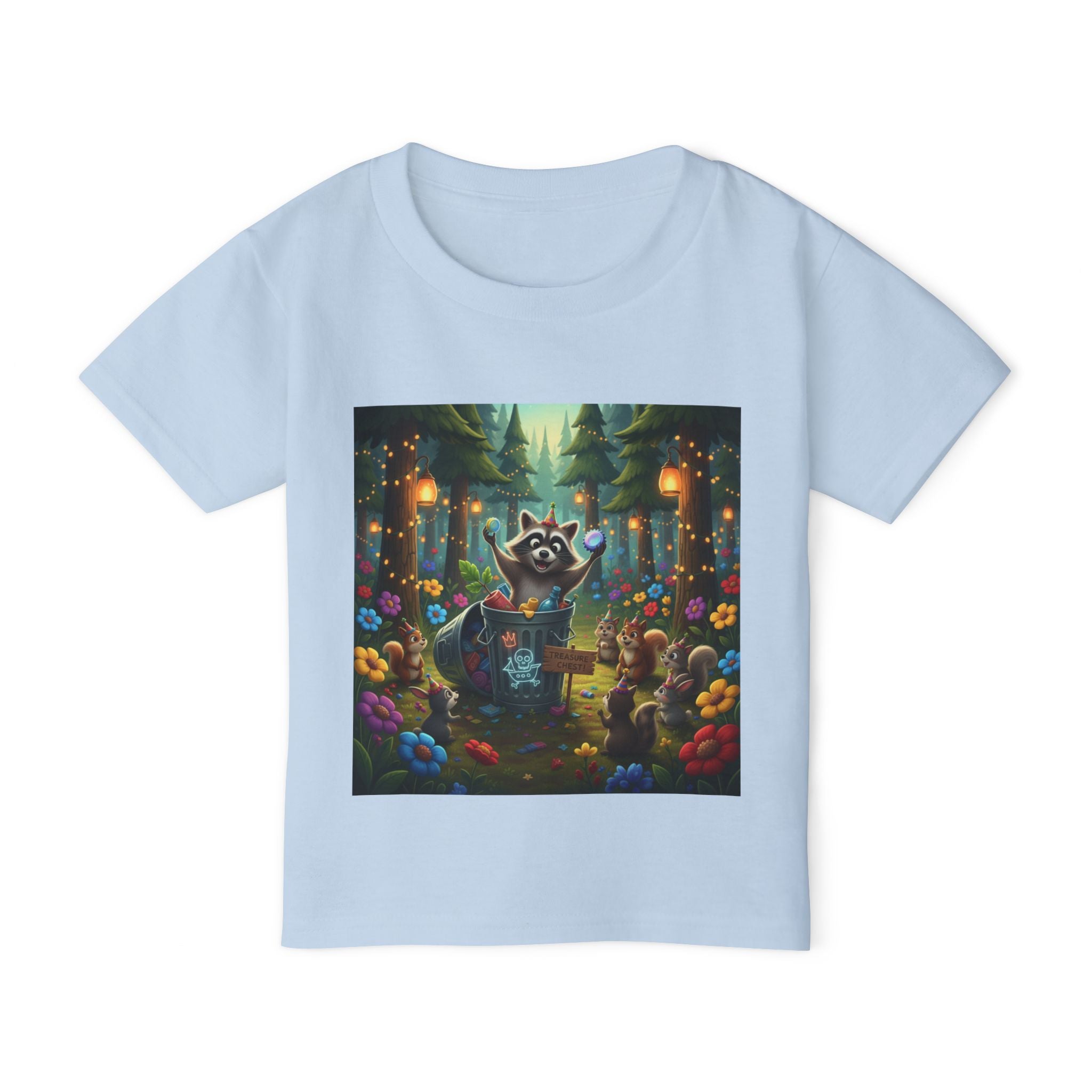 Hulabuloo — Raccoon — Forest Party Toddler T-Shirt