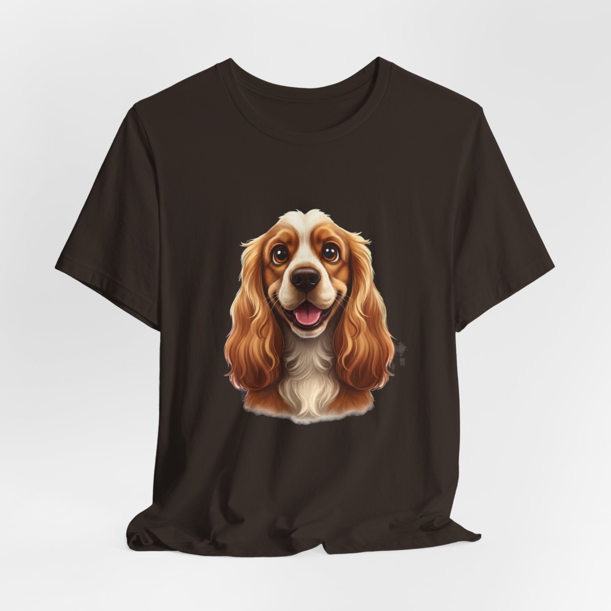 Cavalier King Charles Spaniel Portrait Tee - Cute Dog Lover T-Shirt