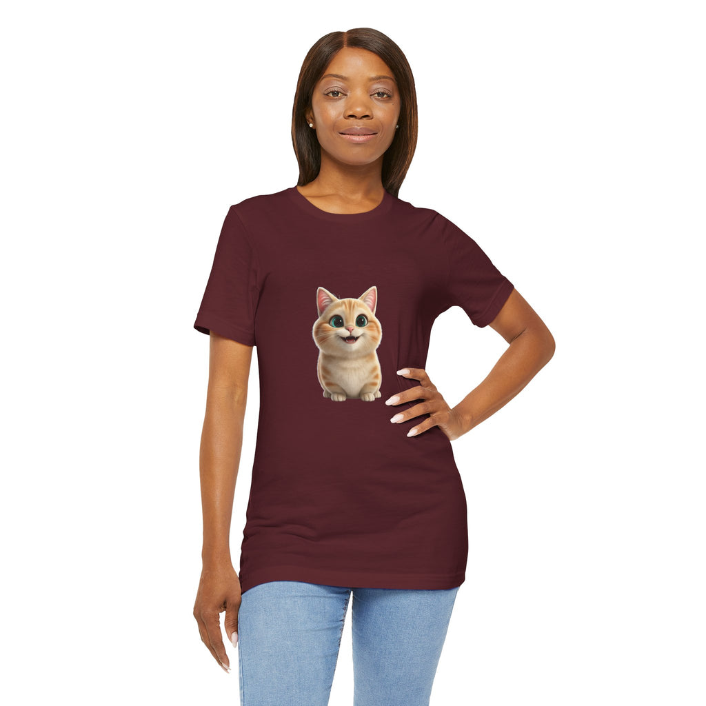 Munchkin Cute Smiling Kitten T-Shirt