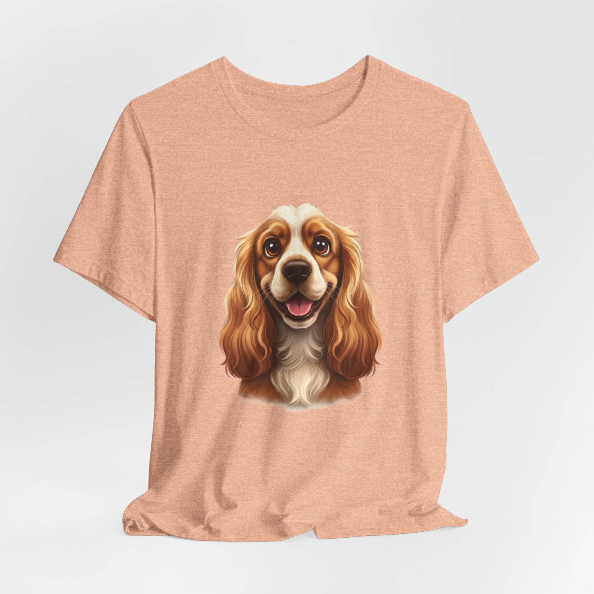 Cavalier King Charles Spaniel Portrait Tee - Cute Dog Lover T-Shirt
