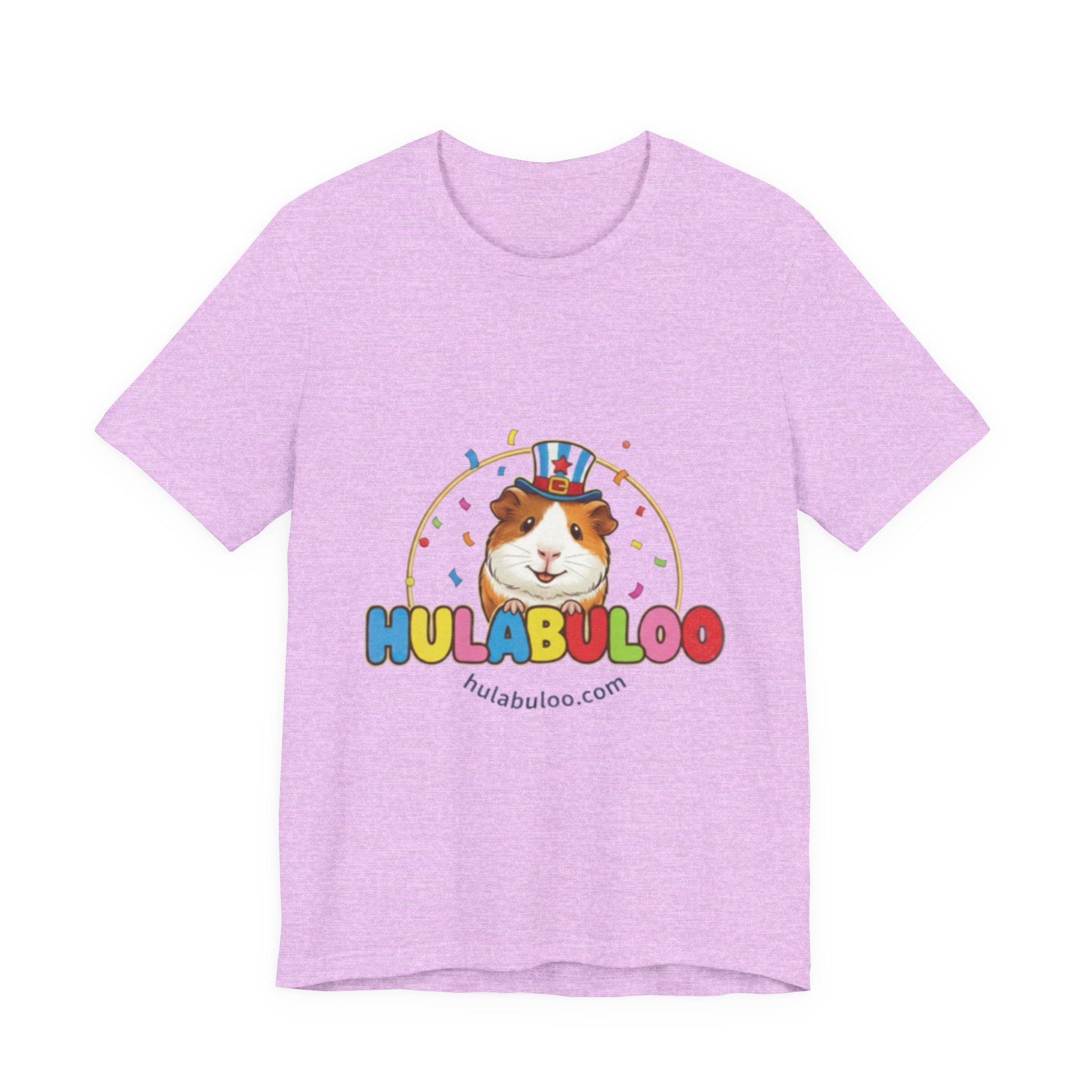 Guinea Pig Logo Tee — Hulabuloo Cute Pet Graphic T-Shirt