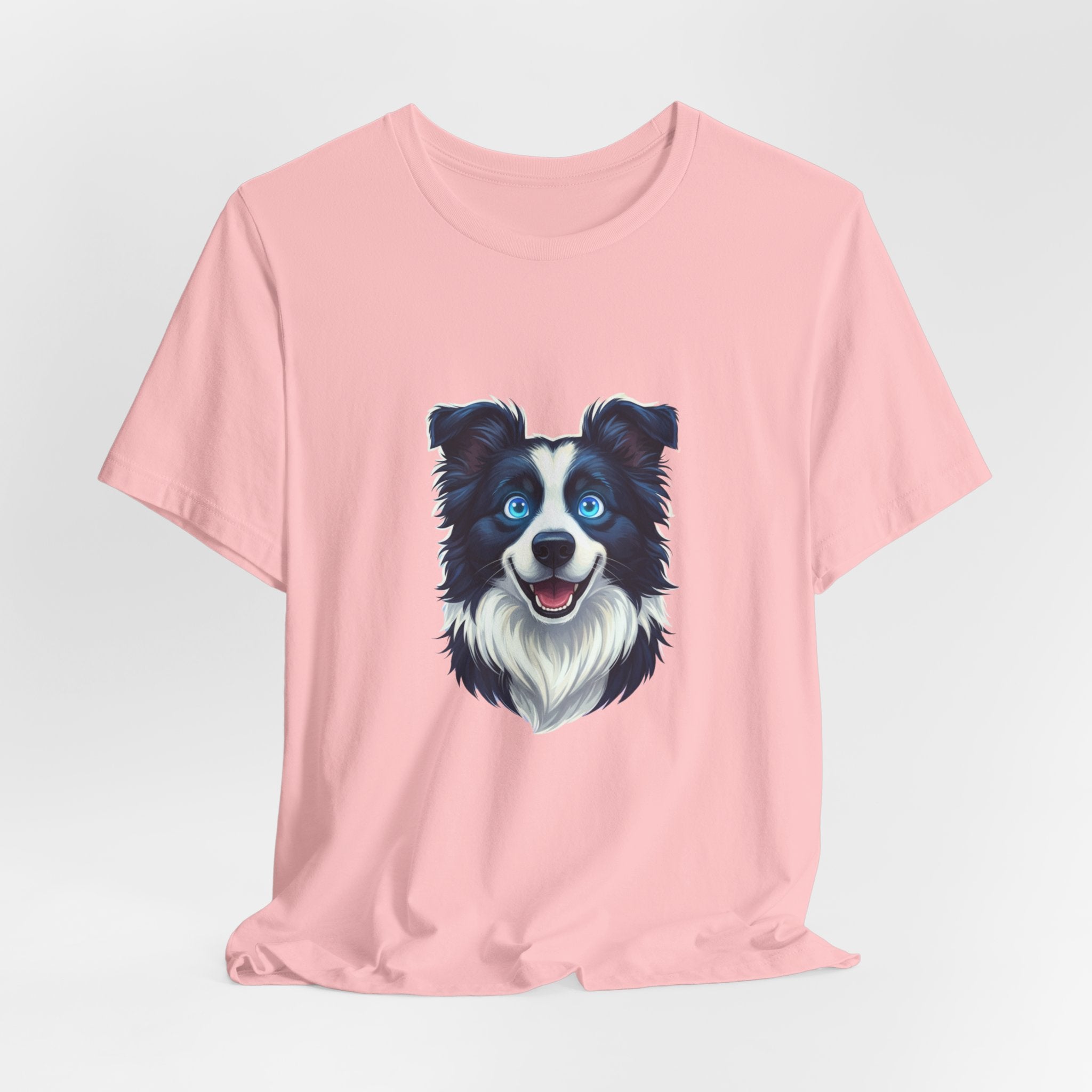 Border Collie Portrait Tee — Dog Lover Shirt