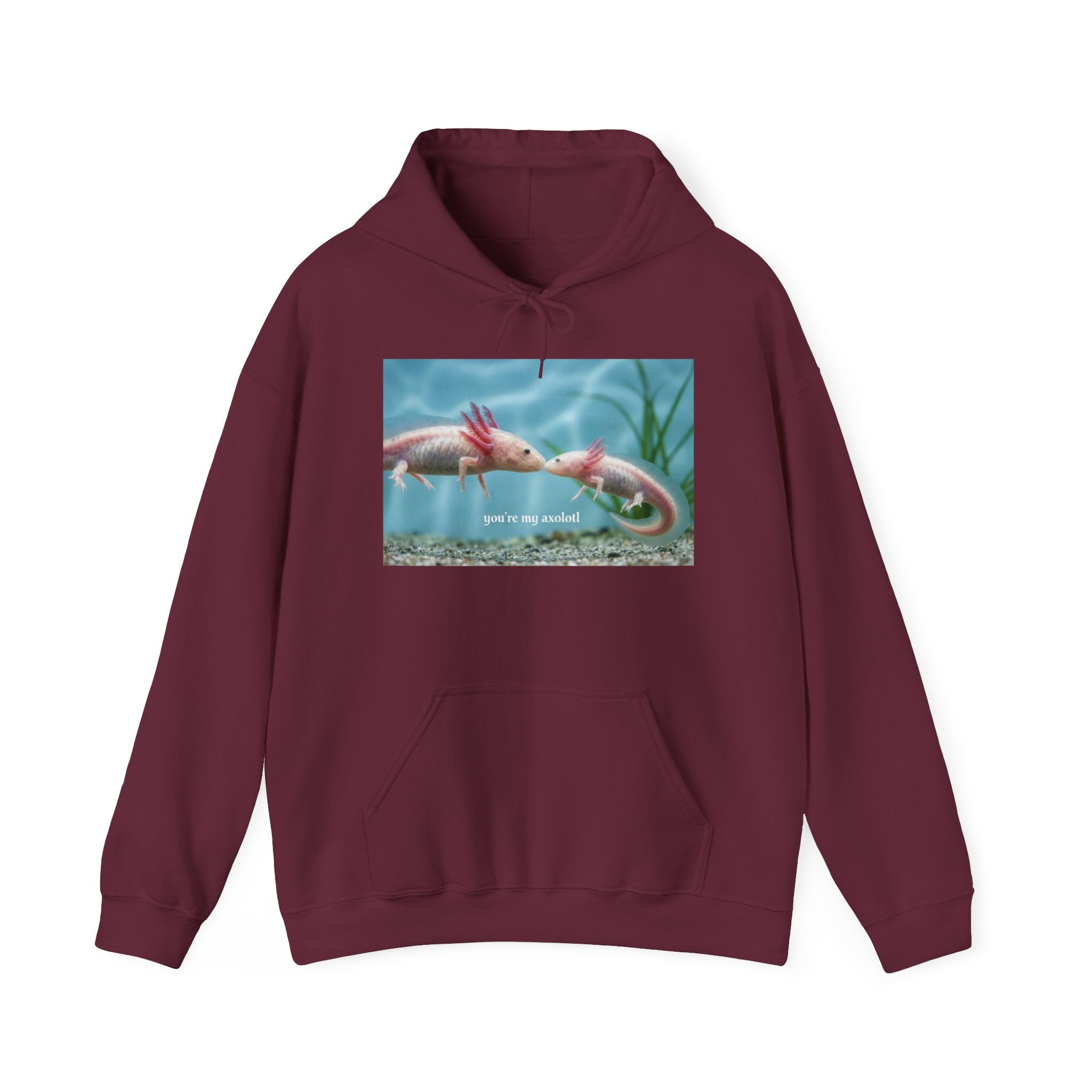 Axolotl My Hoodie — "You're My Axolotl" Comfort Graphic Hoodie