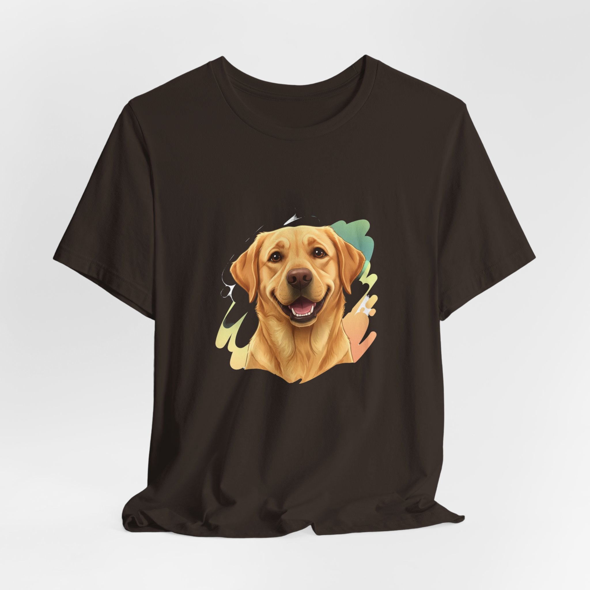 Labrador Retriever Portrait T-Shirt — Cute Dog Face Tee for Pet Lovers