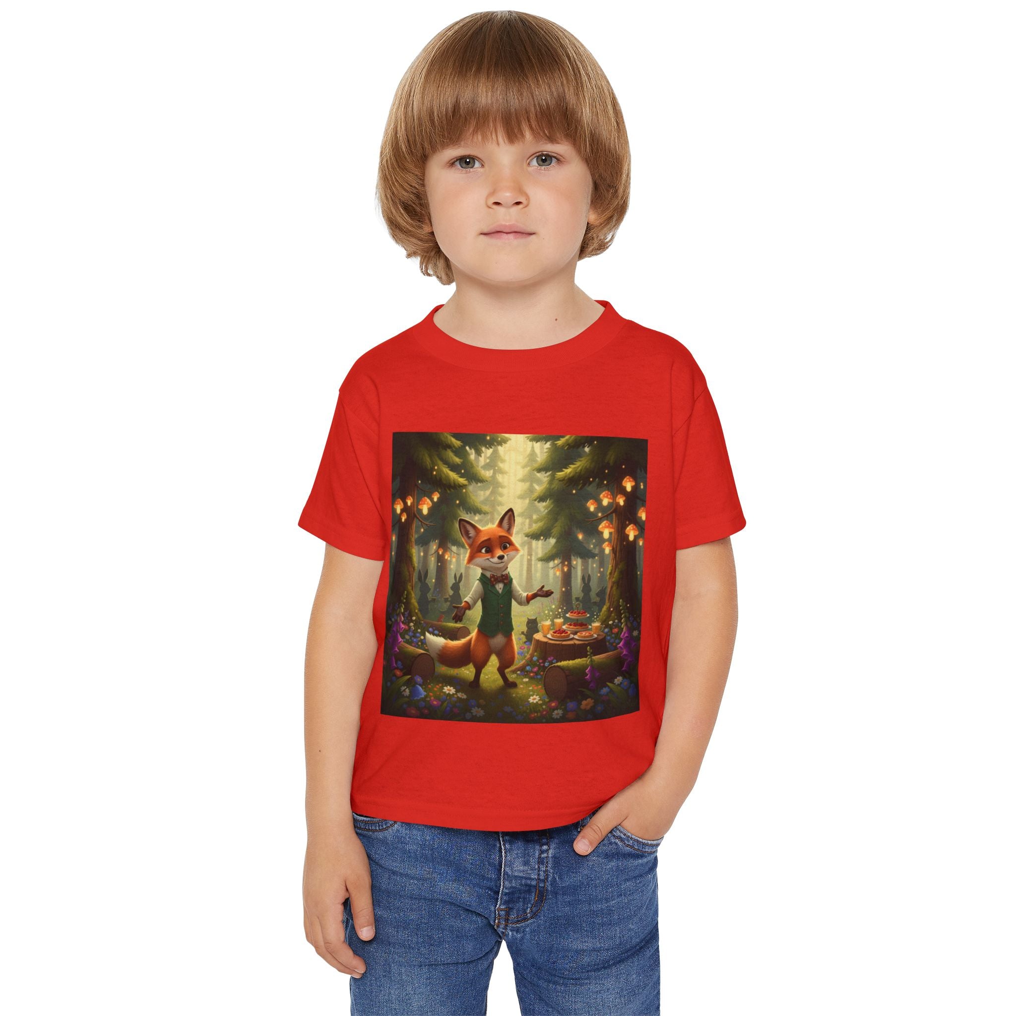 Hulabuloo — Fox — Forest Party Toddler T-Shirt