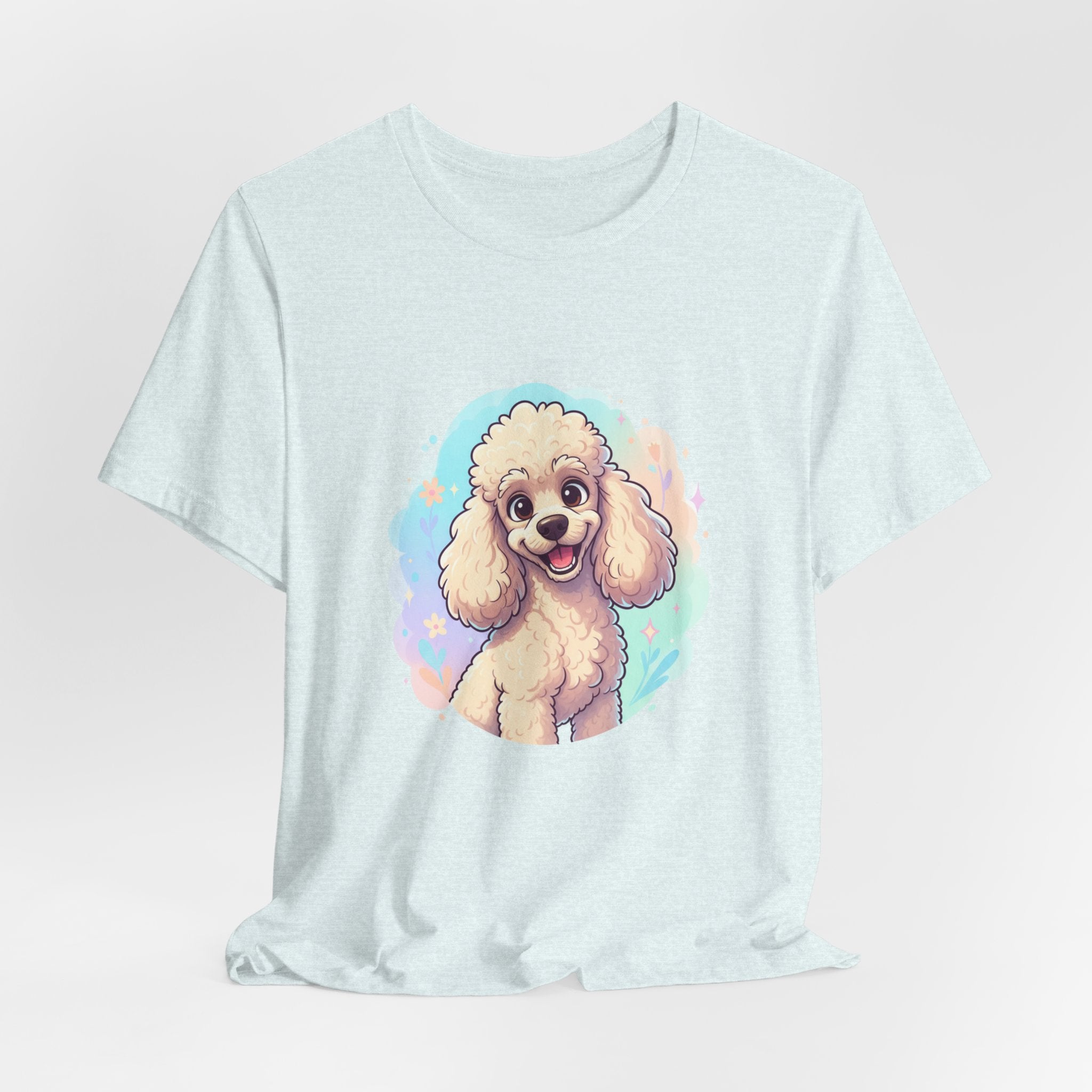 Poodle Tee — Cartoon Poodle Dog T‑Shirt