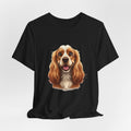 Cavalier King Charles Spaniel Portrait Tee - Cute Dog Lover T-Shirt