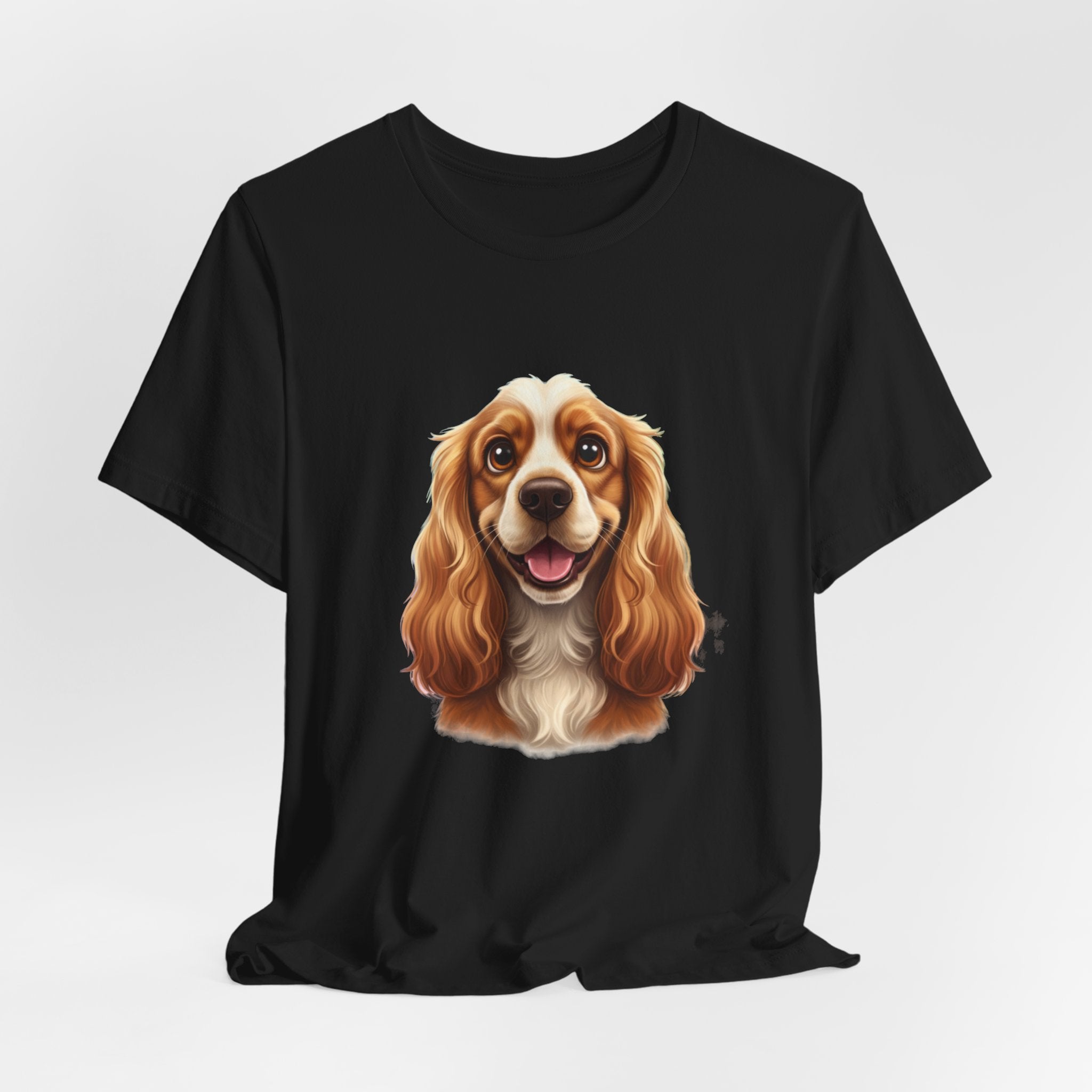 Cavalier King Charles Spaniel Portrait Tee - Cute Dog Lover T-Shirt