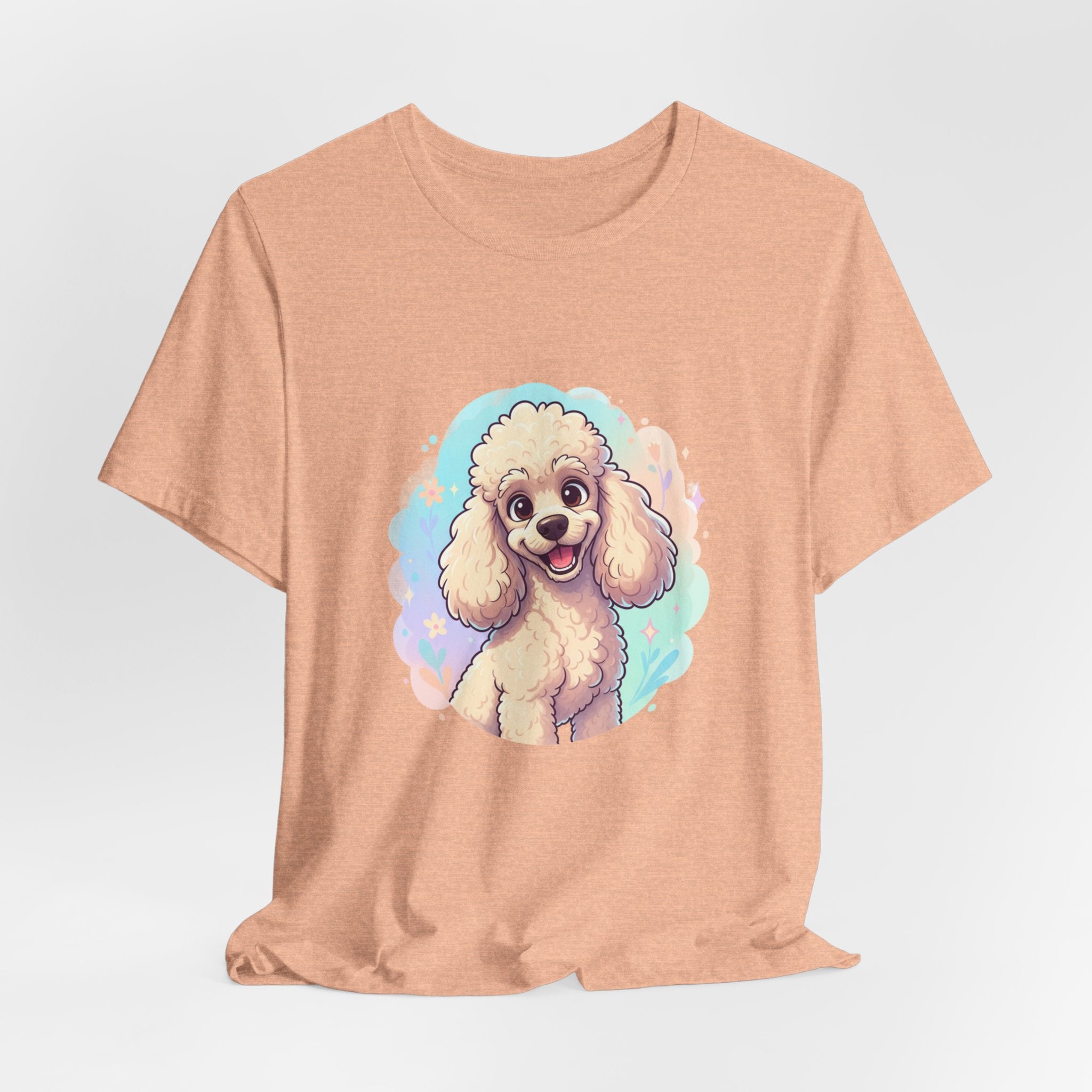 Poodle Tee — Cartoon Poodle Dog T‑Shirt