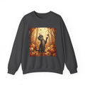 Autumn Pumpkin Patch Cat Sweatshirt