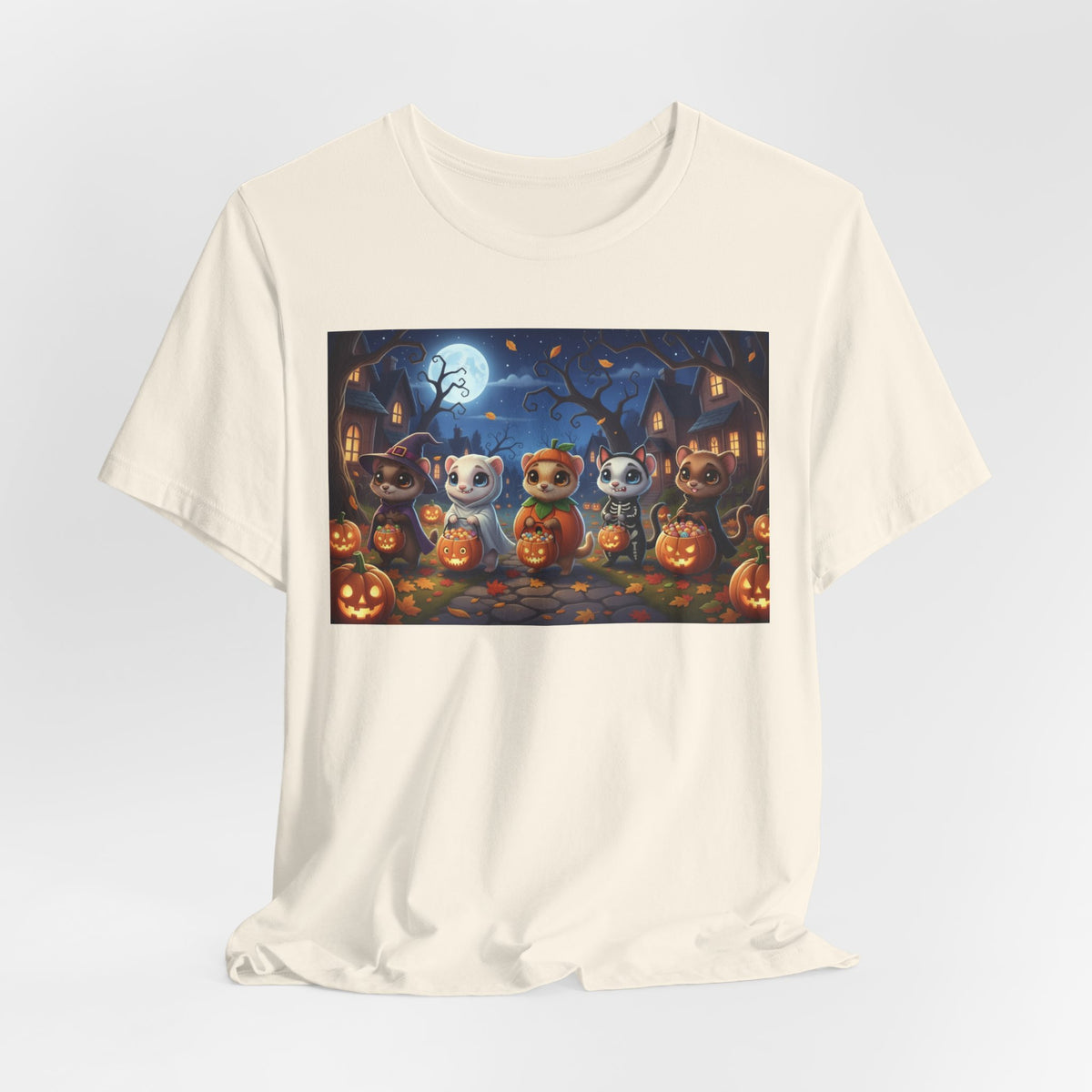 Ferrets Halloween Trick-or-Treat Tee