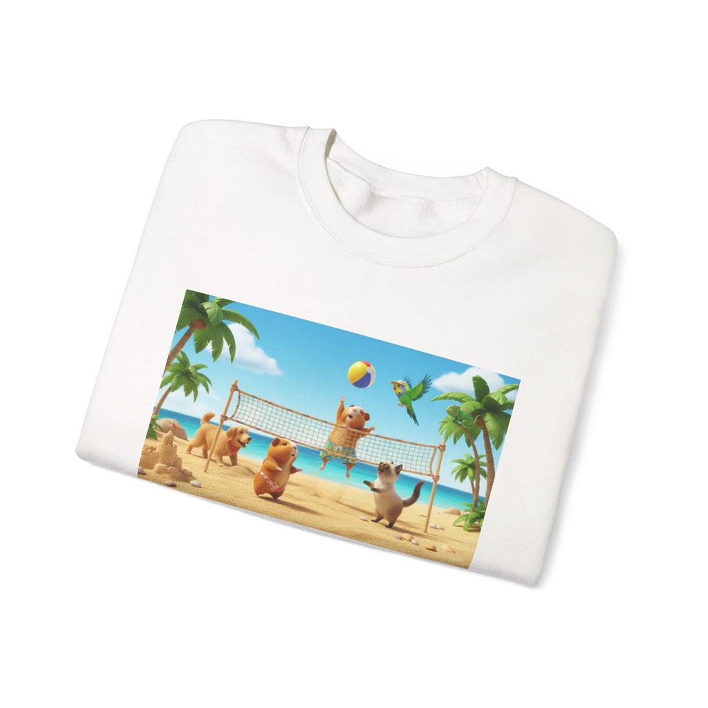 Guinea Pigs — Beach Volleyball — Crewneck Sweatshirt
