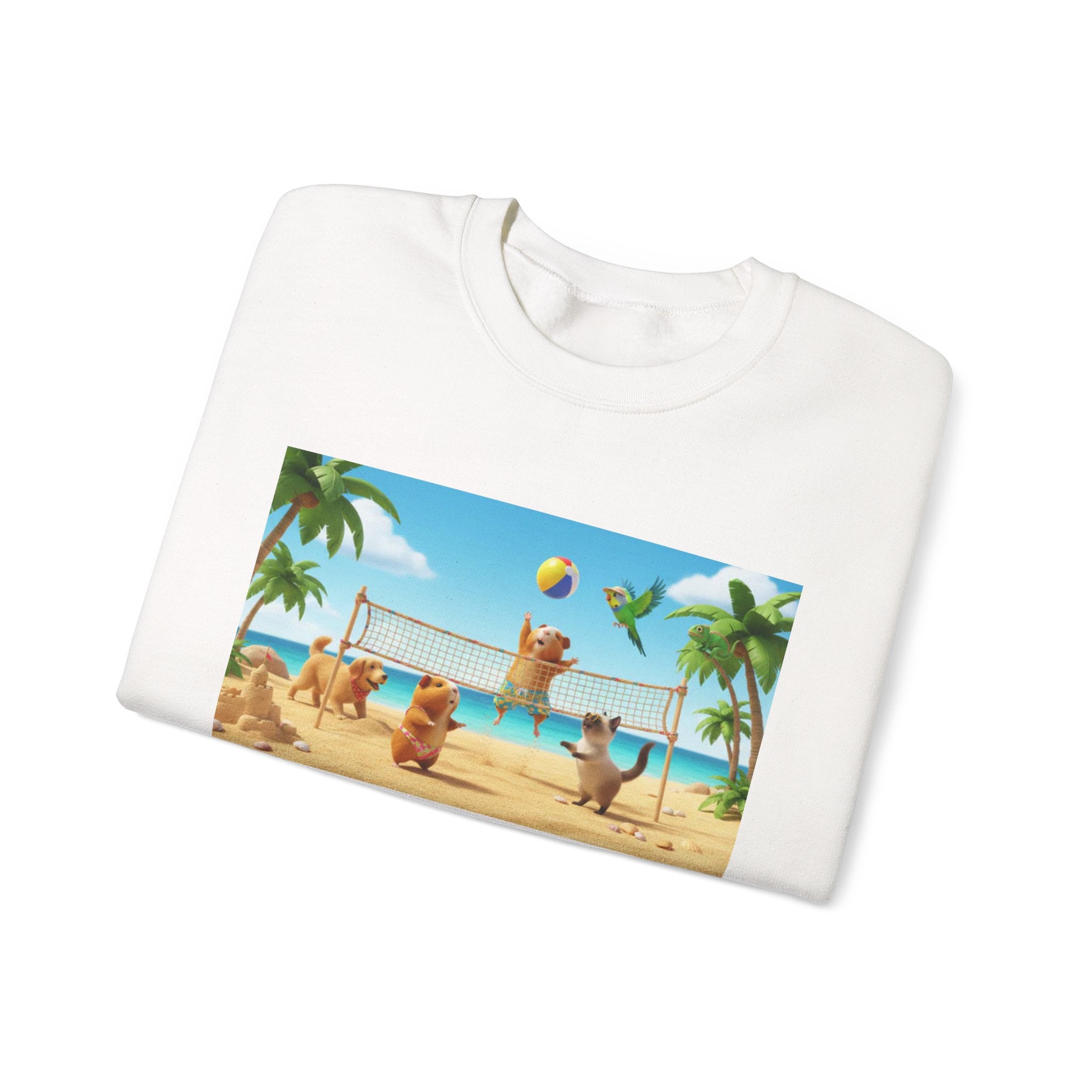 Guinea Pigs — Beach Volleyball — Crewneck Sweatshirt
