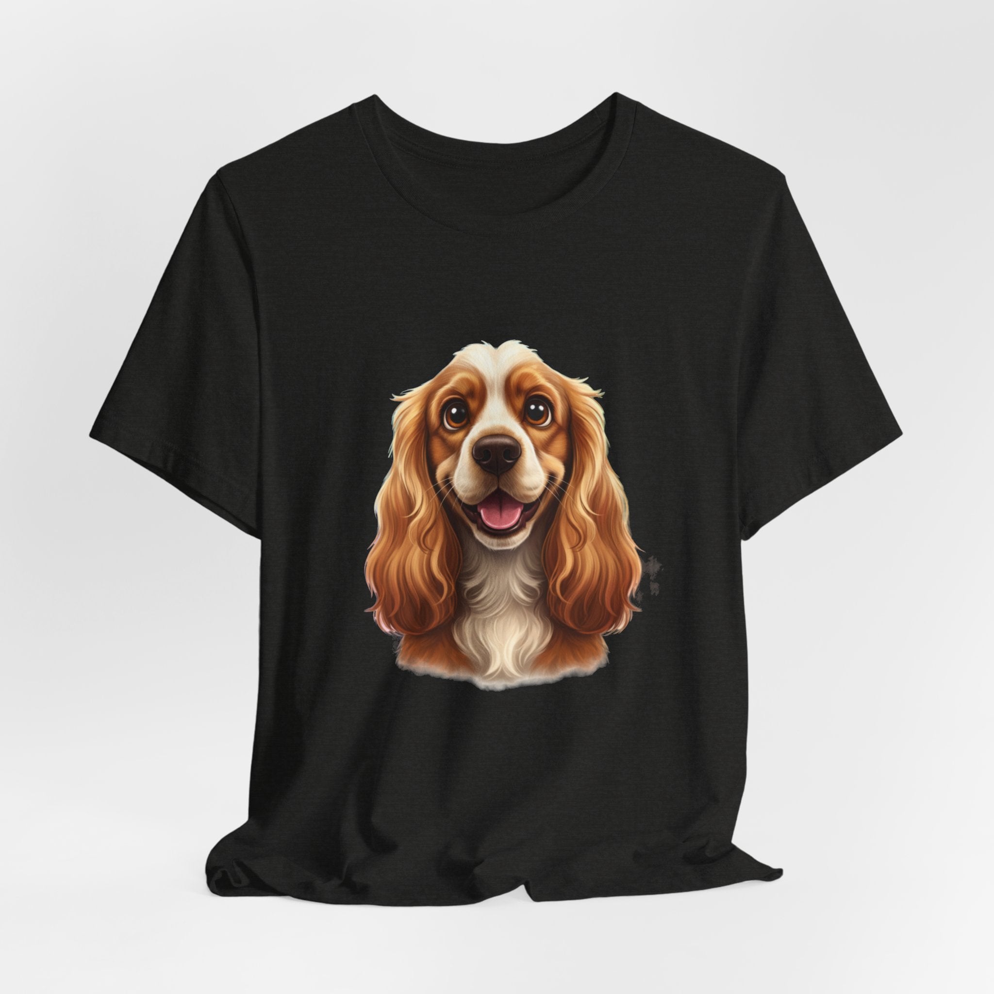 Cavalier King Charles Spaniel Portrait Tee - Cute Dog Lover T-Shirt