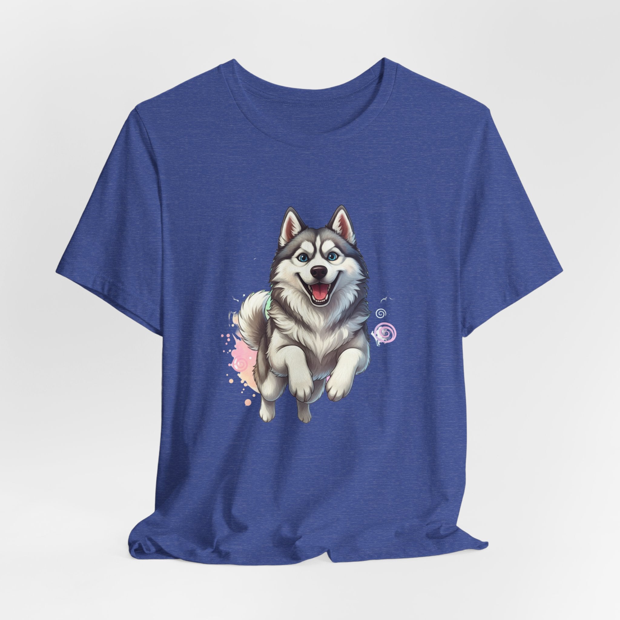 Husky T‑Shirt — Cute Alaskan Malamute Dog Tee