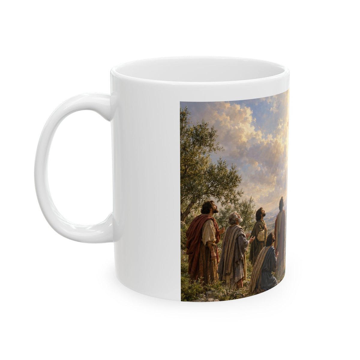 Hulabuloo — Ascension of Jesus — Bible Ceramic Mug