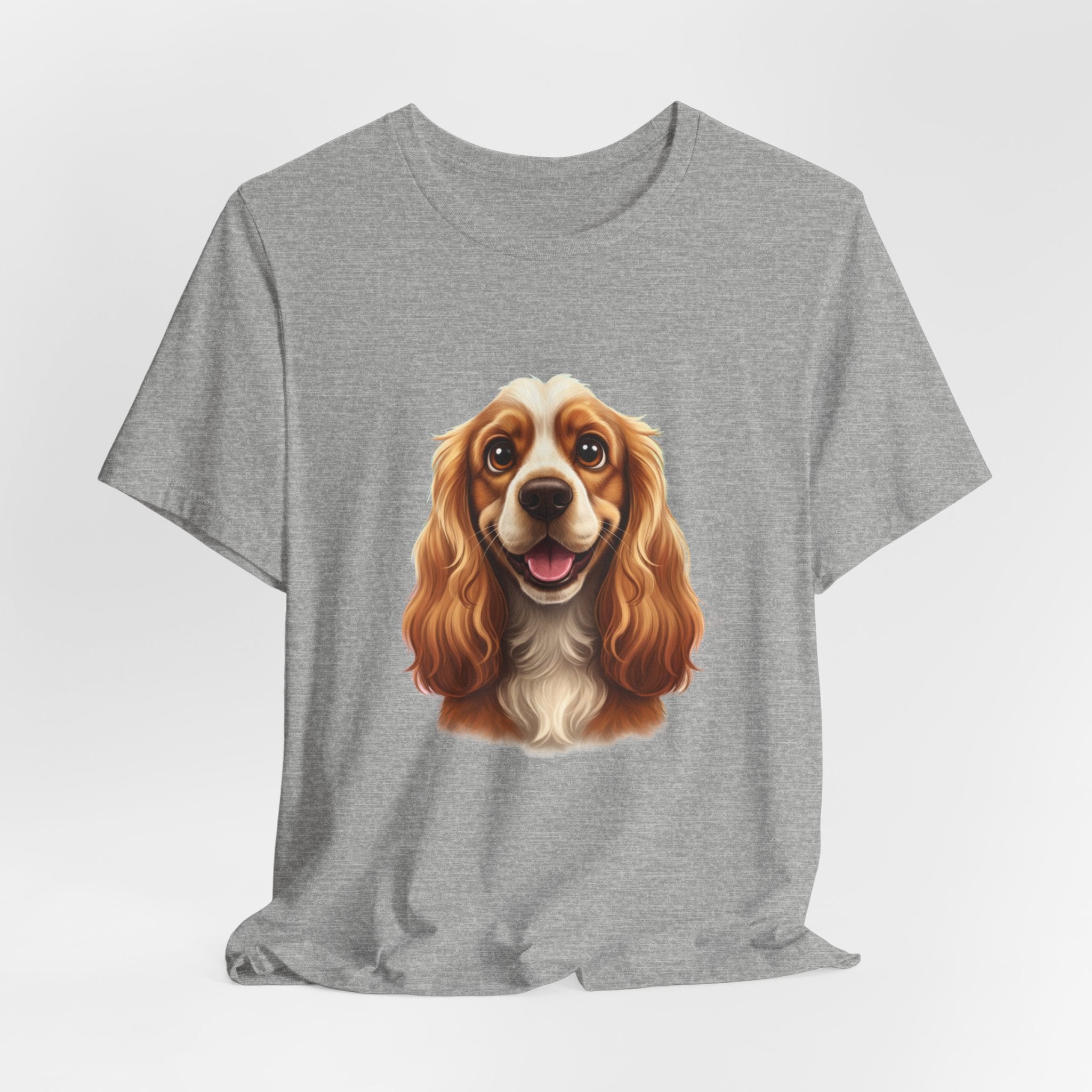Cavalier King Charles Spaniel Portrait Tee - Cute Dog Lover T-Shirt