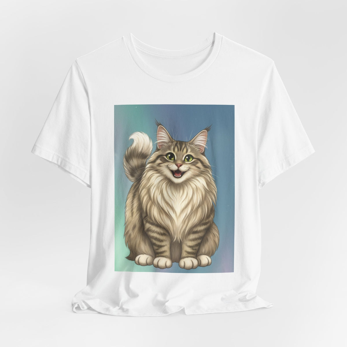 Cat — Norwegian Forest Cat — T-Shirt