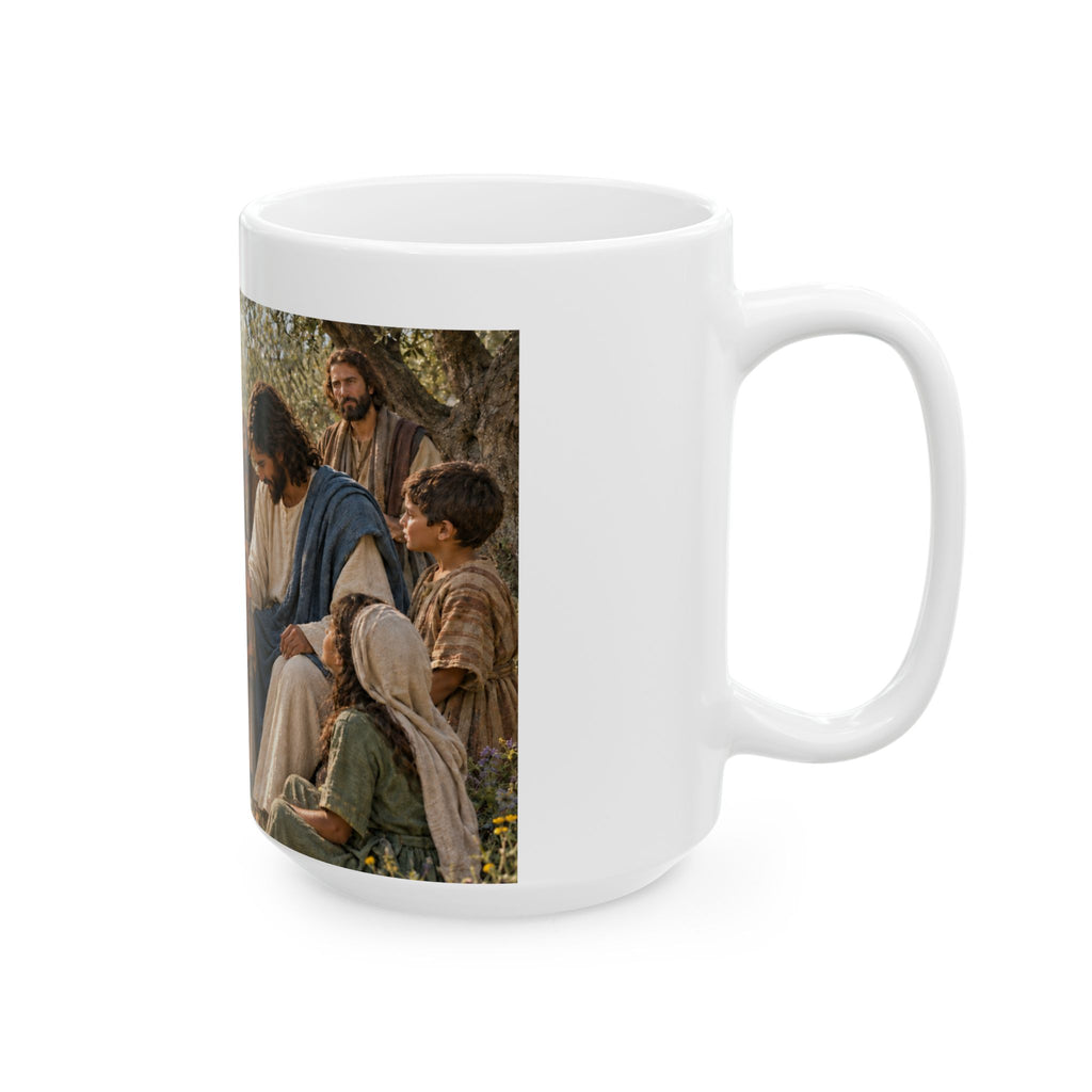 Hulabuloo — Jesus with Children — Bible Ceramic Mug