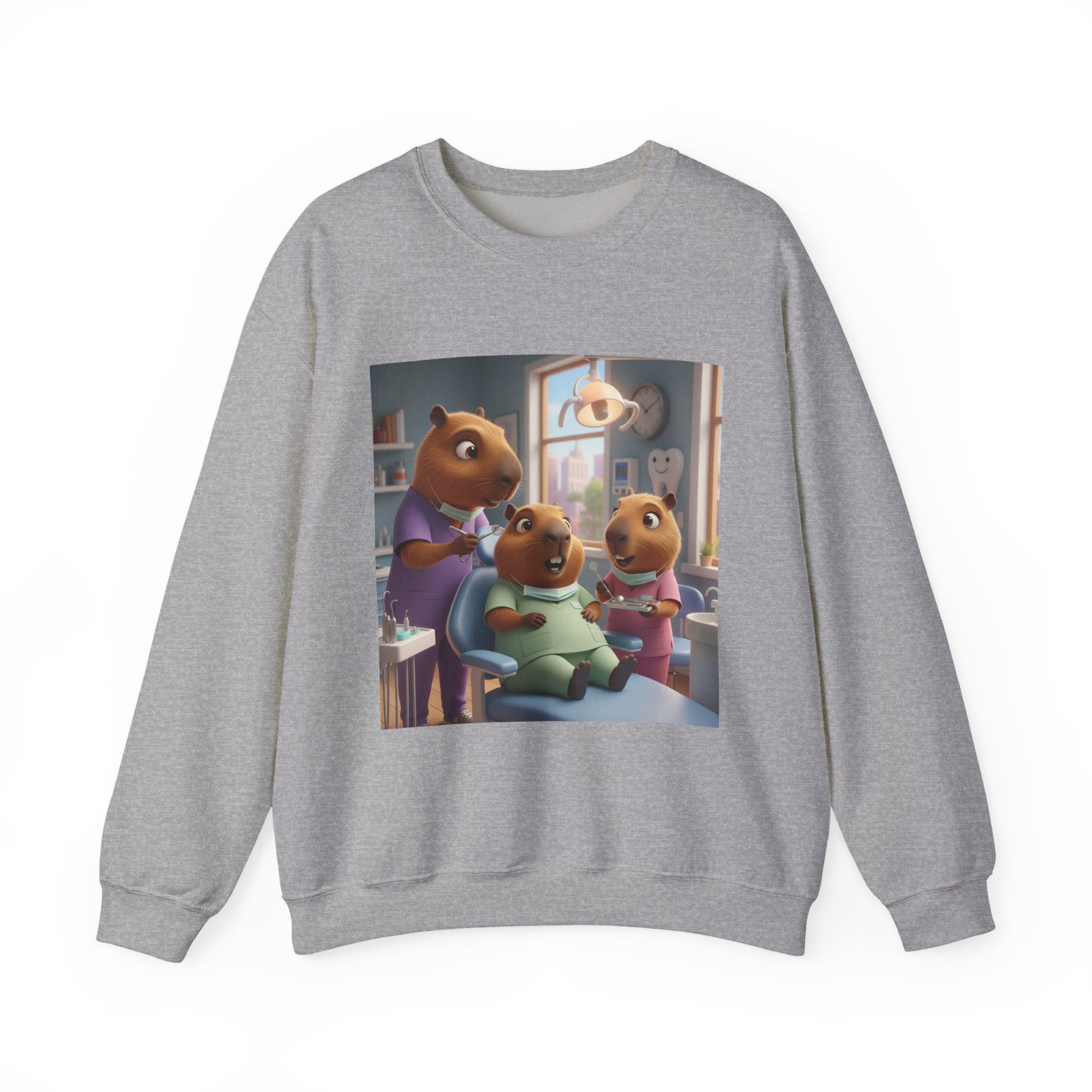 Capybara Dental Checkup Sweatshirt
