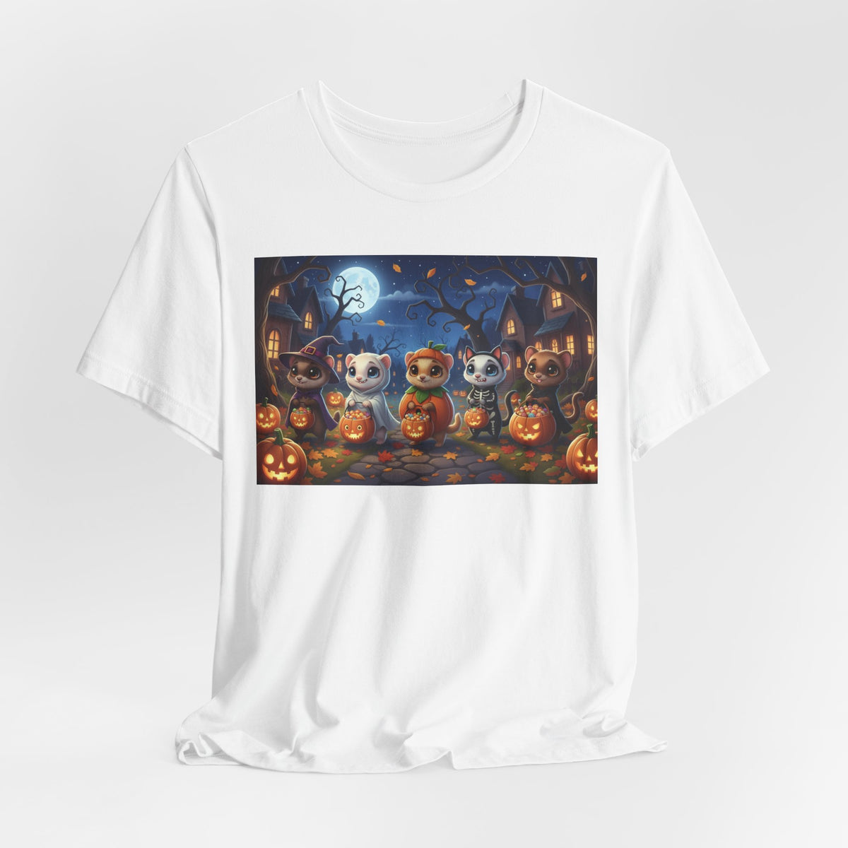 Ferrets Halloween Trick-or-Treat Tee