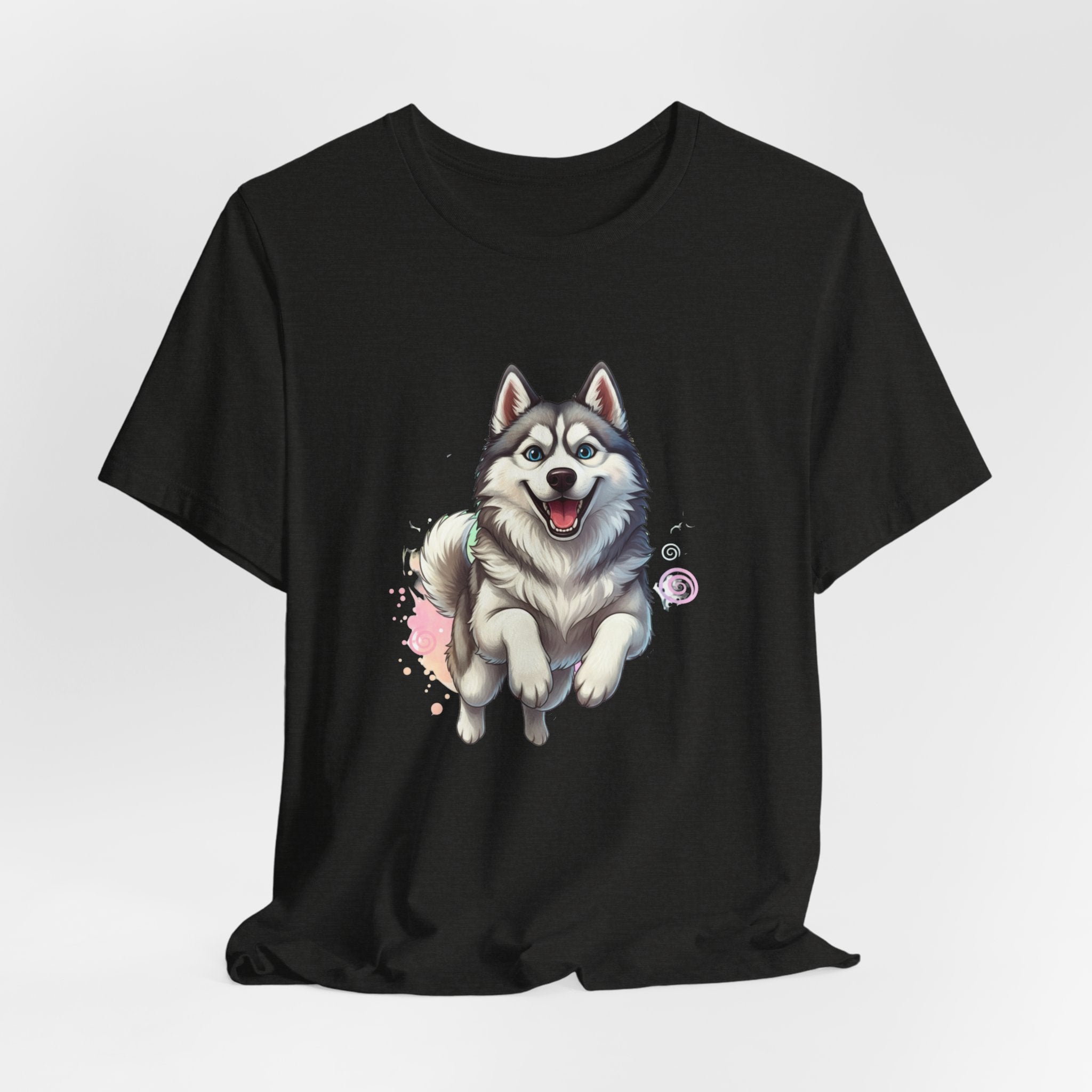 Husky T‑Shirt — Cute Alaskan Malamute Dog Tee