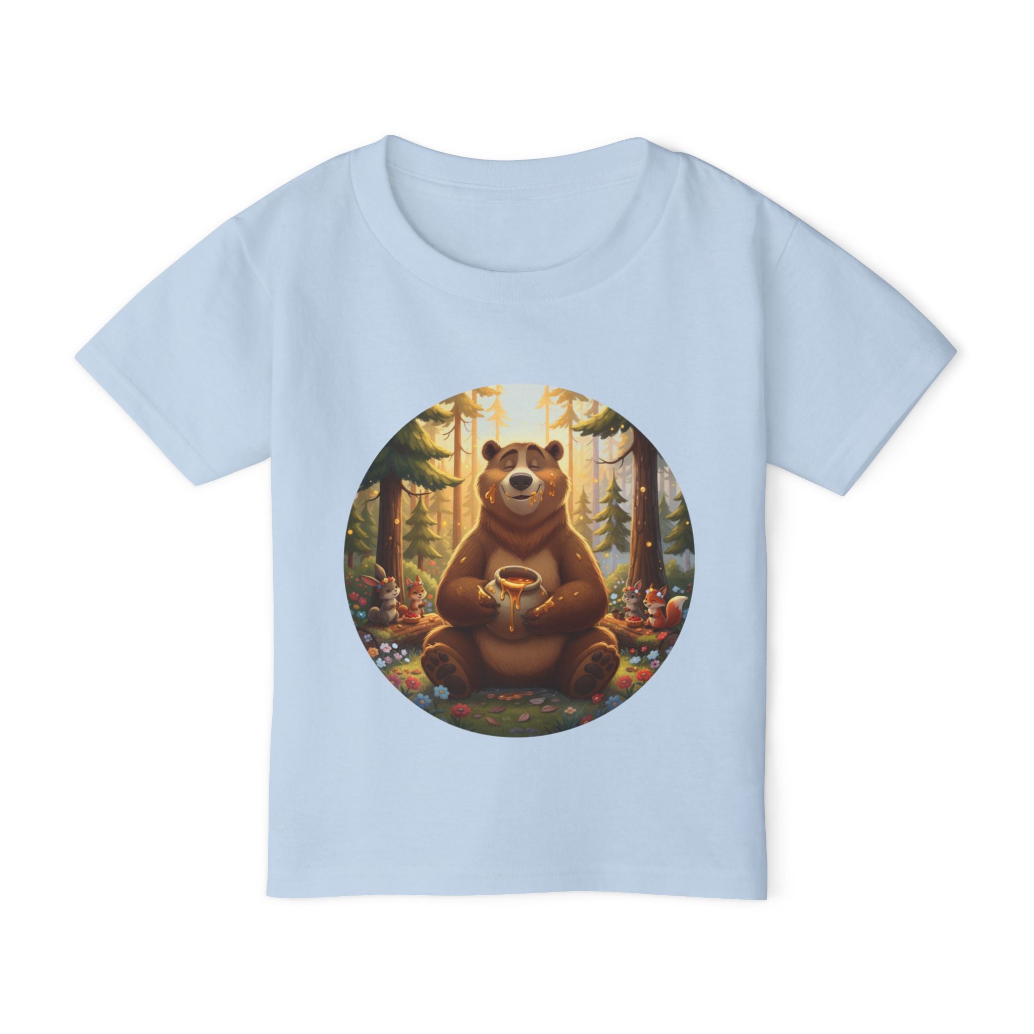 Hulabuloo — Bear — Forest Party Toddler T-Shirt