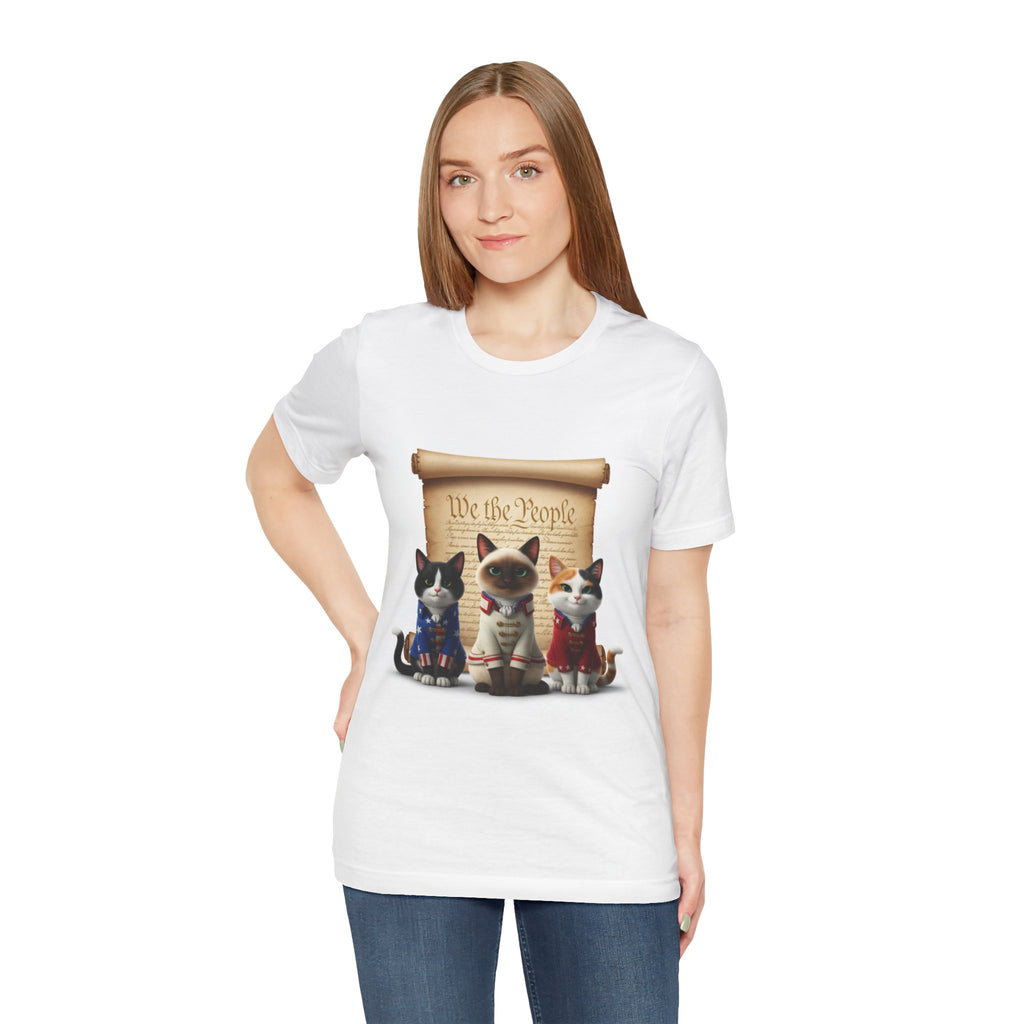 We the People Cats Patriotic T-Shirt