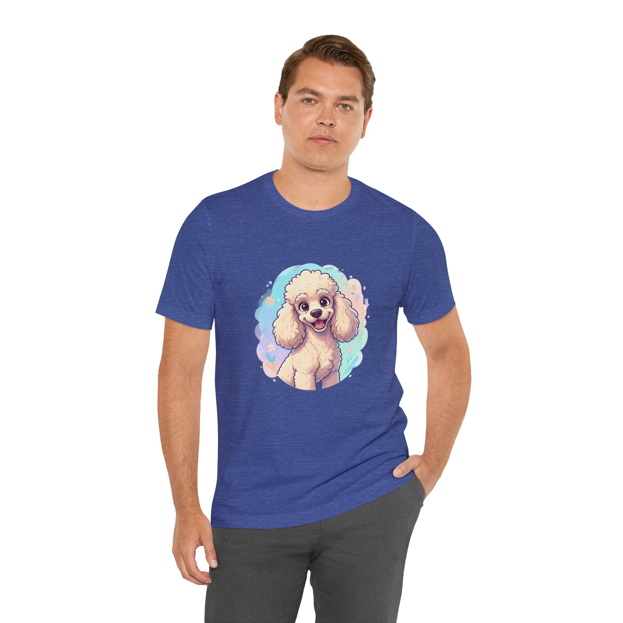 Poodle Tee — Cartoon Poodle Dog T‑Shirt