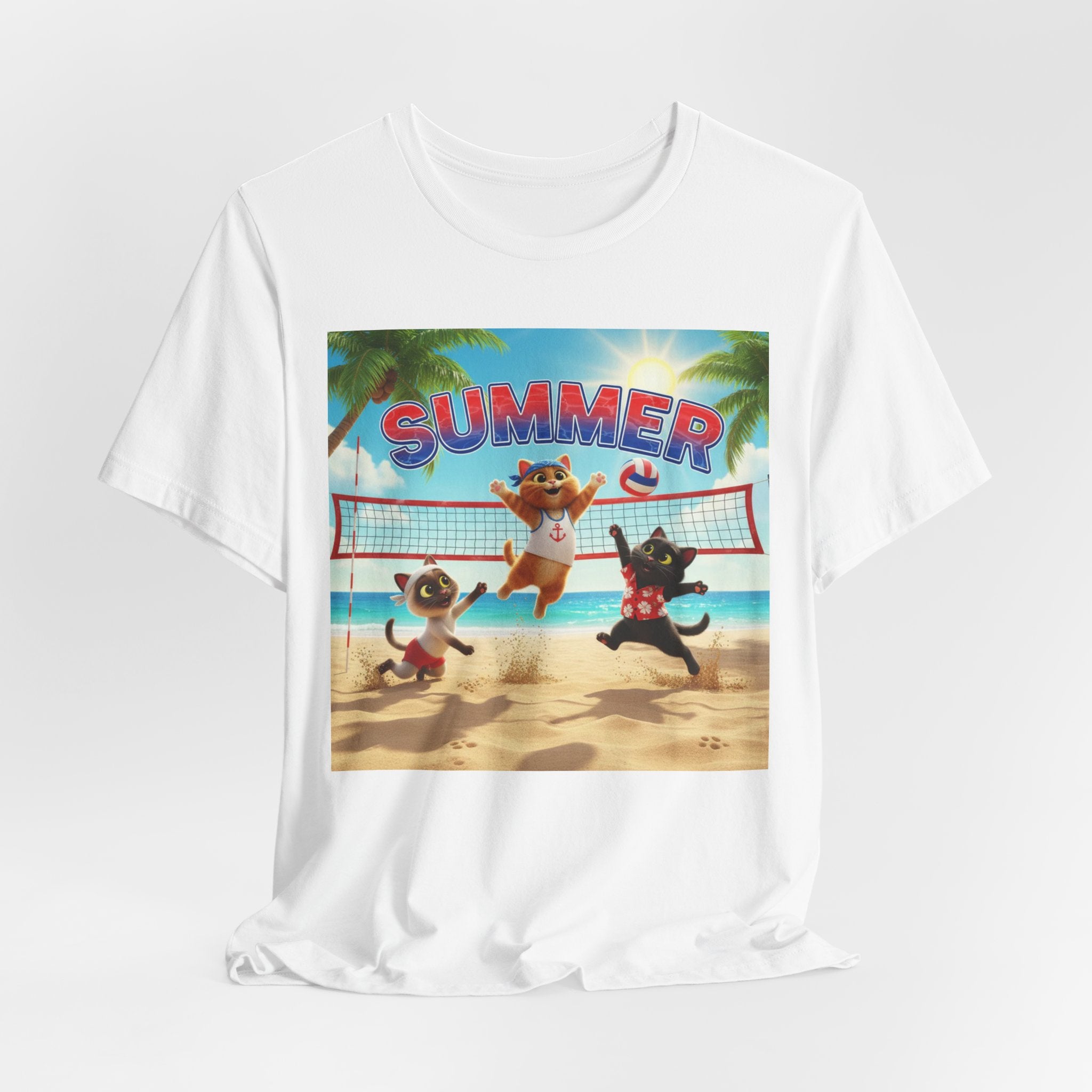 Kitties — Beach Volleyball — T-Shirt