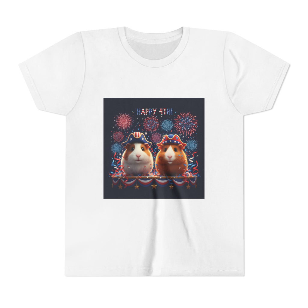 Guinea Pigs — Patriotic Fireworks — Youth T-Shirt
