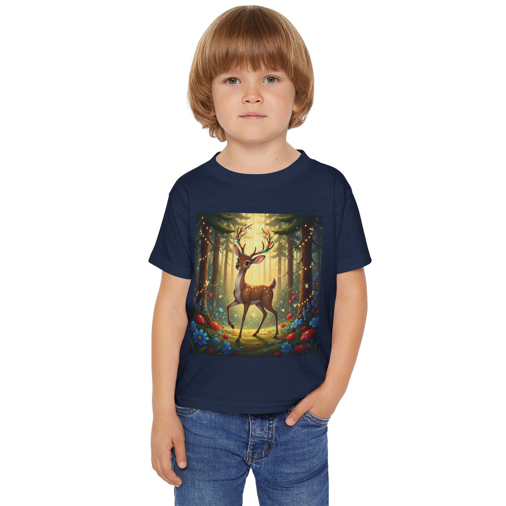 Hulabuloo — Deer — Forest Party Toddler T-Shirt