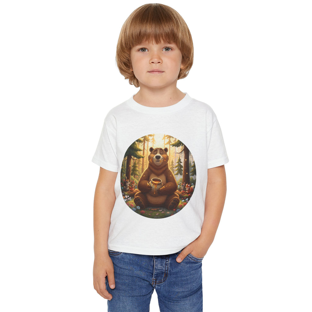 Hulabuloo — Bear — Forest Party Toddler T-Shirt