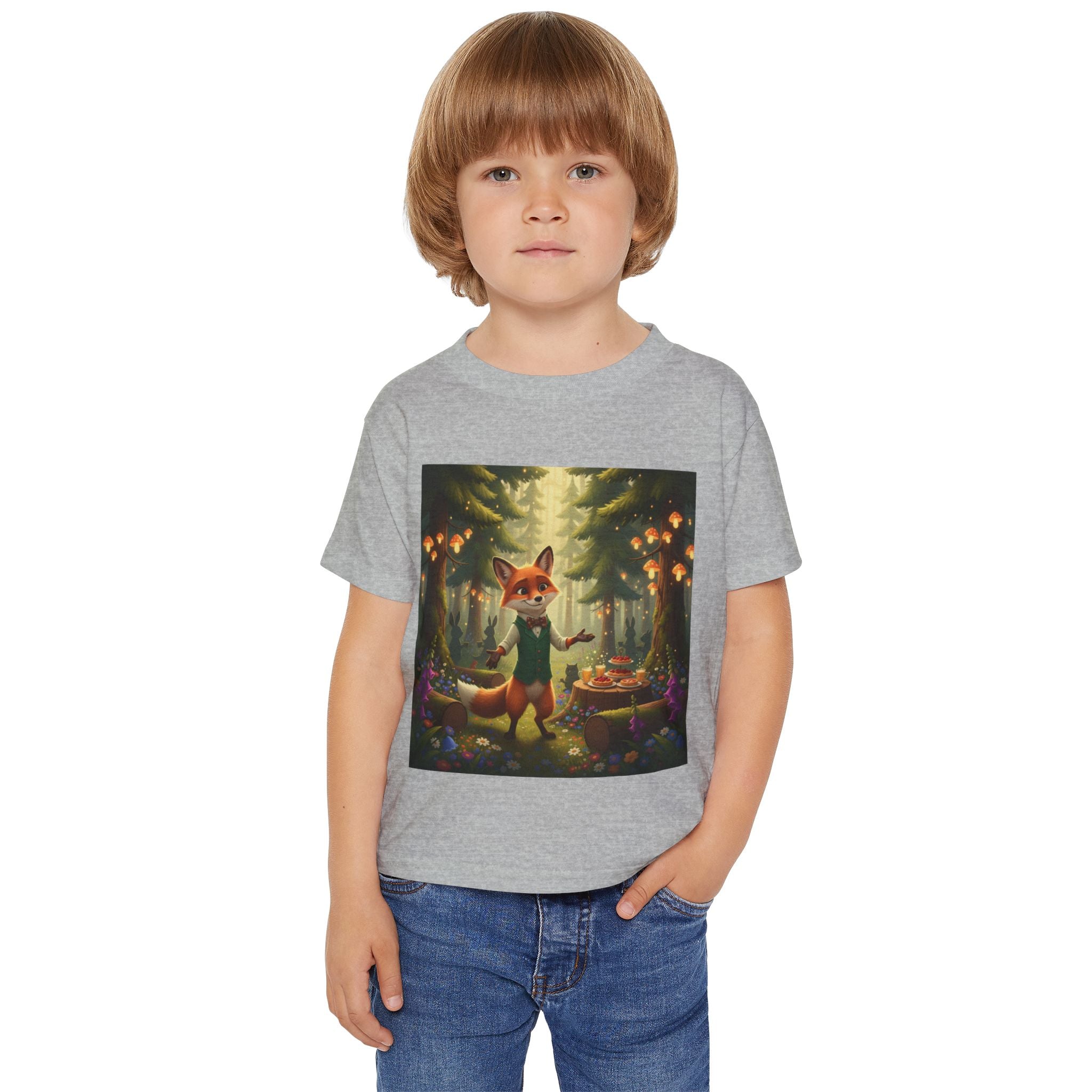 Hulabuloo — Fox — Forest Party Toddler T-Shirt