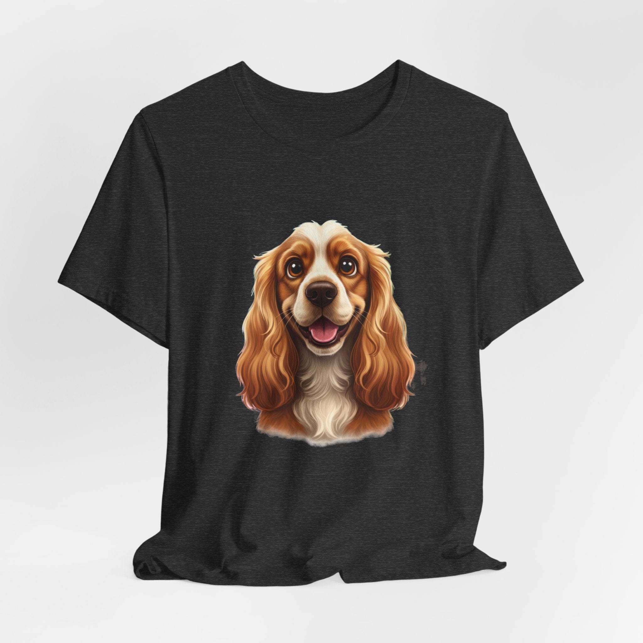 Cavalier King Charles Spaniel Portrait Tee - Cute Dog Lover T-Shirt