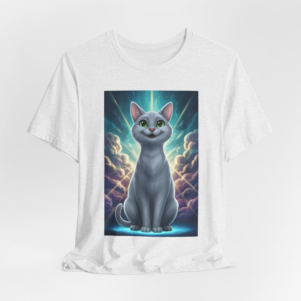 Cat — Russian Blue — T-Shirt
