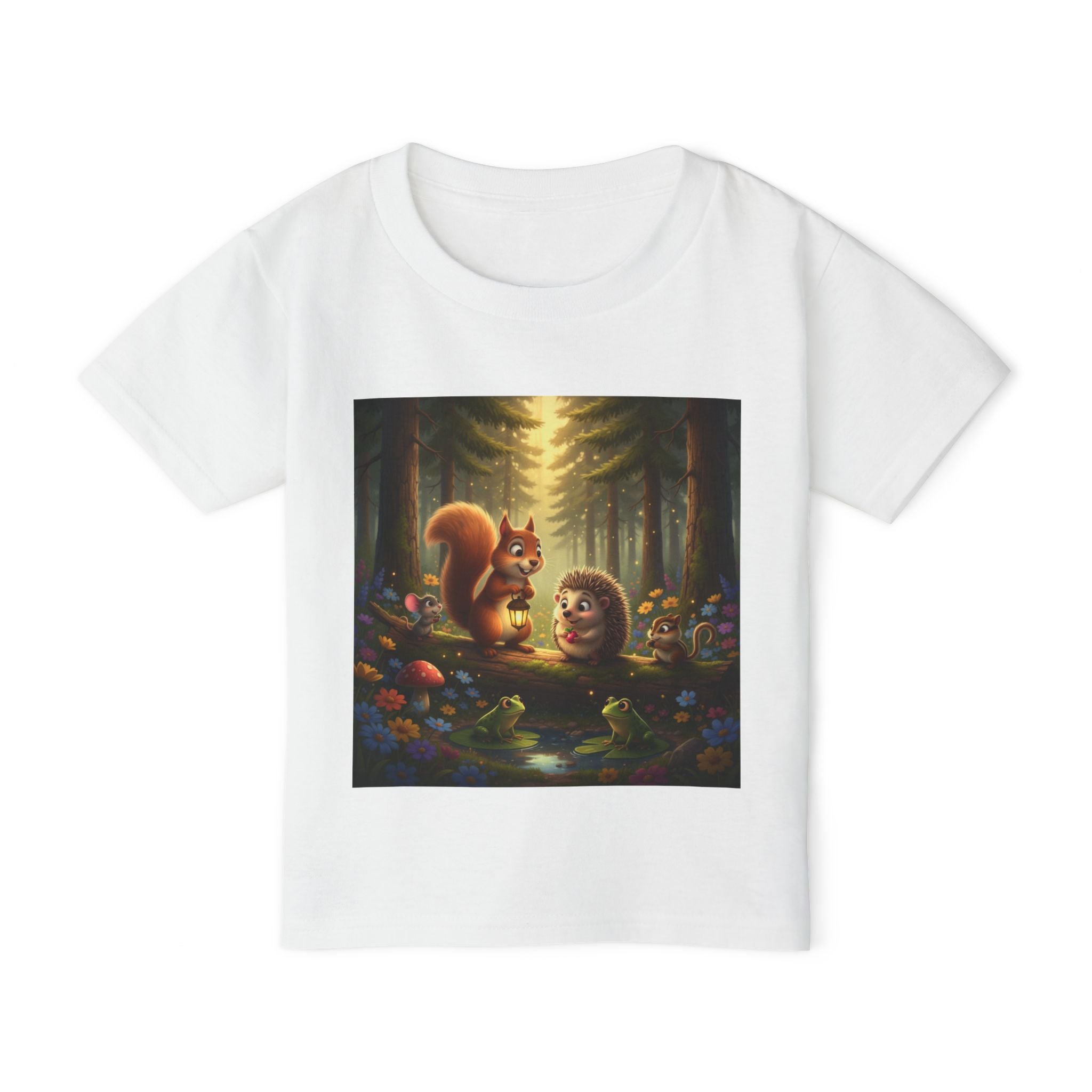 Hulabuloo — Hedgehog — Forest Party Toddler T-Shirt