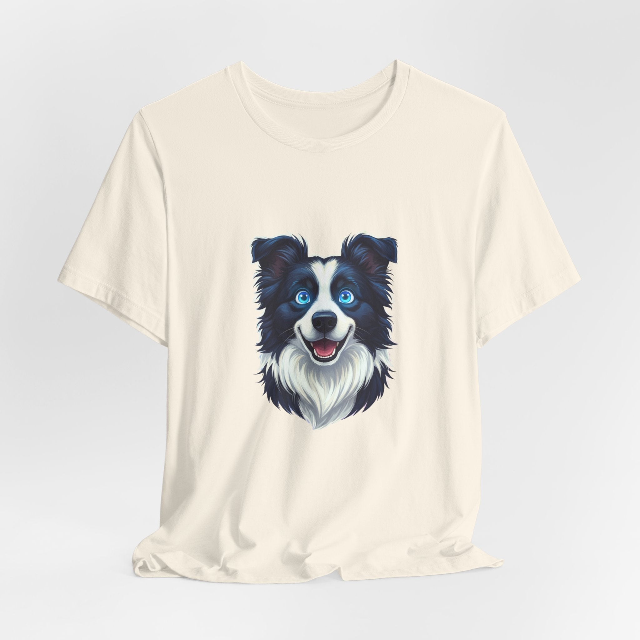 Border Collie Portrait Tee — Dog Lover Shirt