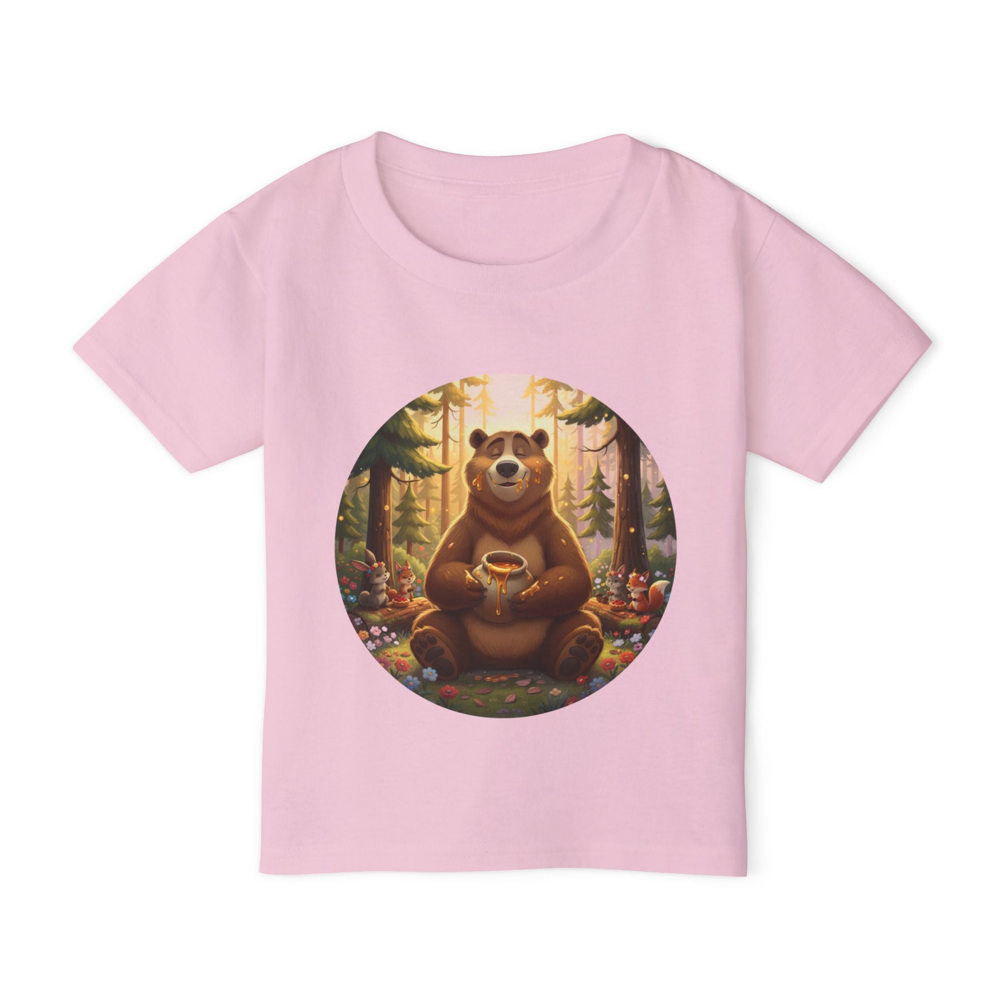 Hulabuloo — Bear — Forest Party Toddler T-Shirt