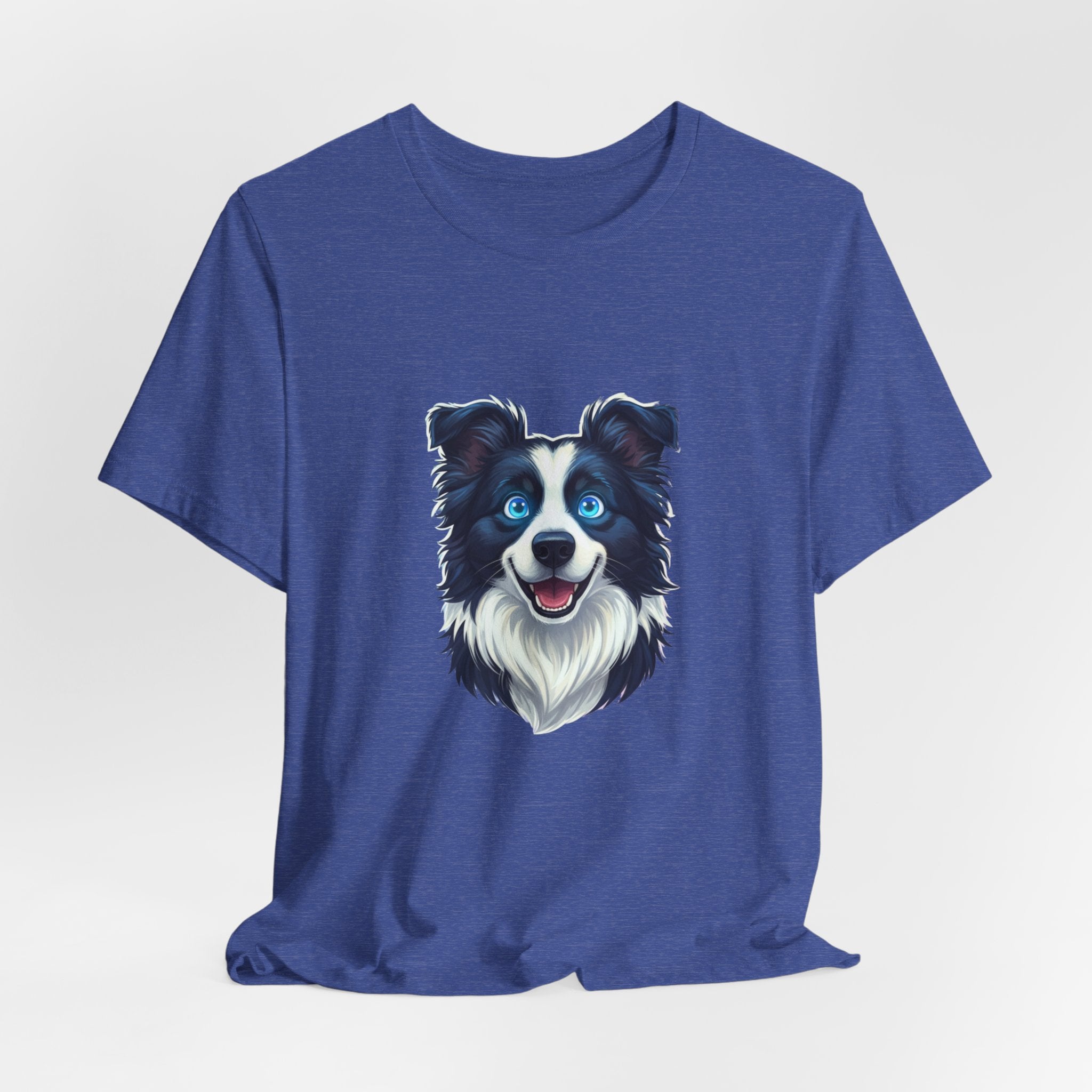 Border Collie Portrait Tee — Dog Lover Shirt