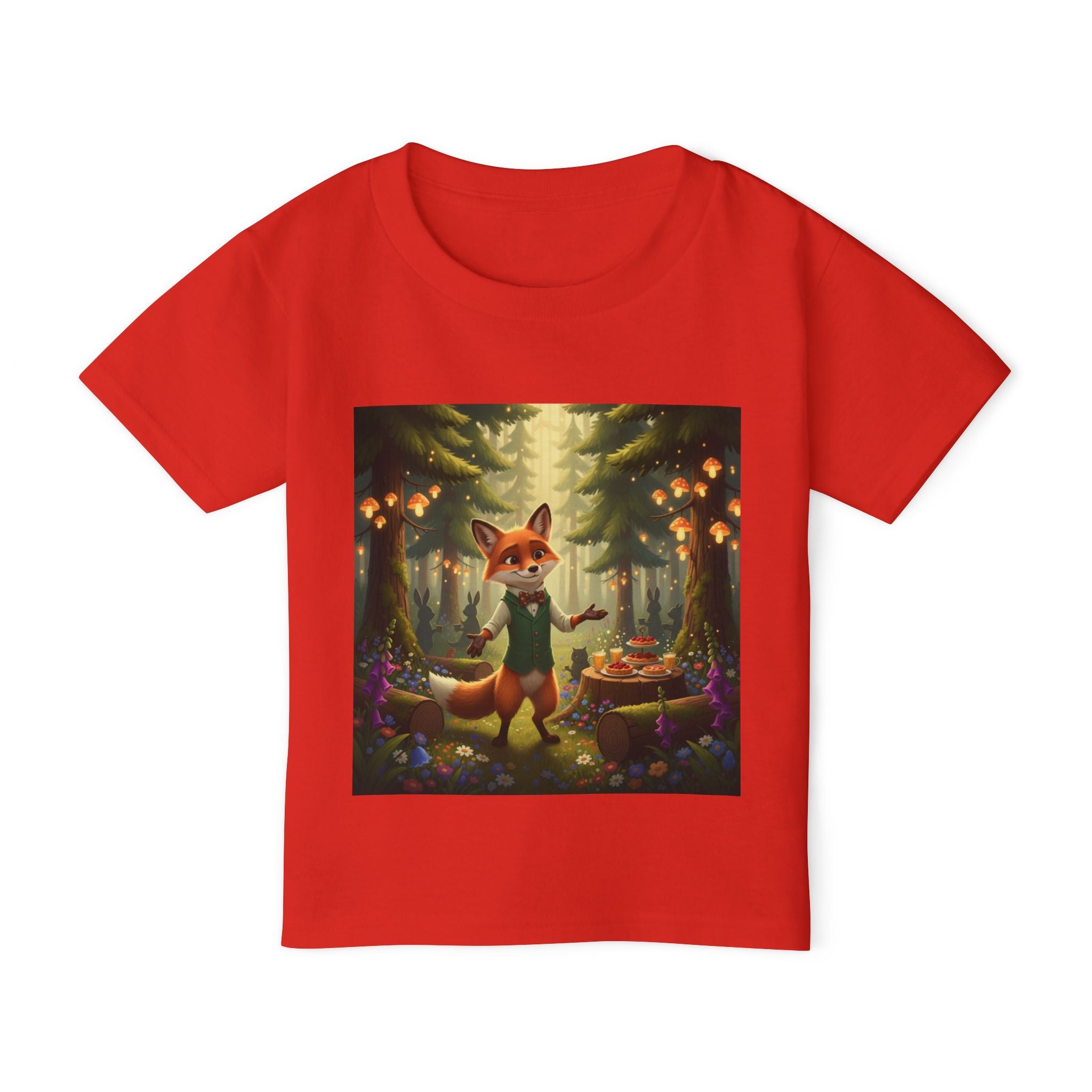 Hulabuloo — Fox — Forest Party Toddler T-Shirt