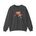 Axolotl Basketball Crewneck Sweatshirt