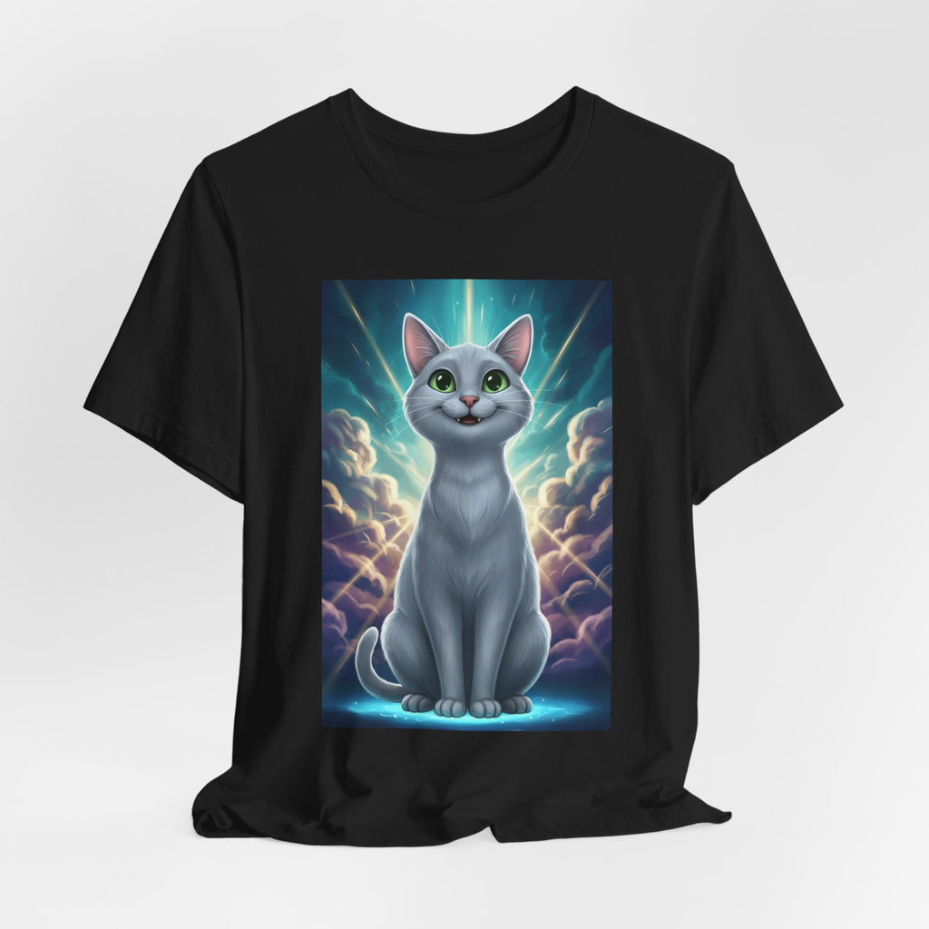 Cat — Russian Blue — T-Shirt